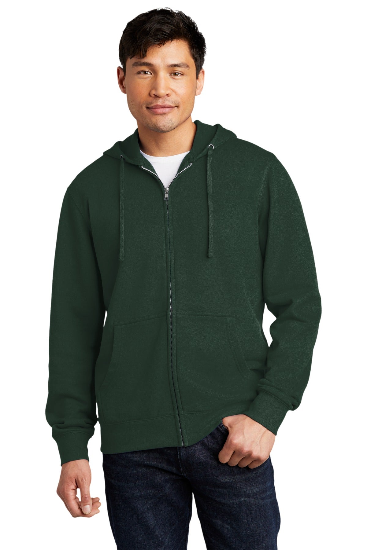 District® V.I.T.Fleece Full-Zip Hoodie (CORE COLORS)