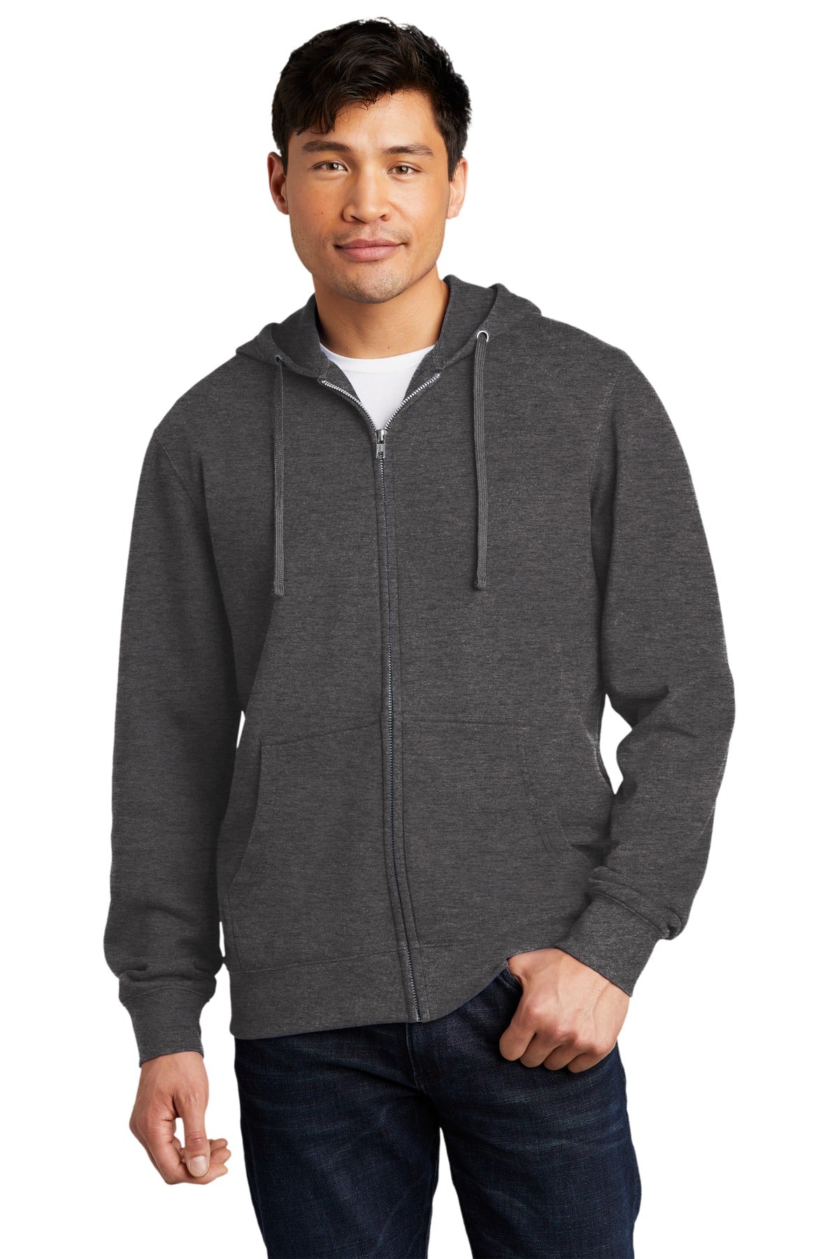 District® V.I.T.Fleece Full-Zip Hoodie (CORE COLORS)