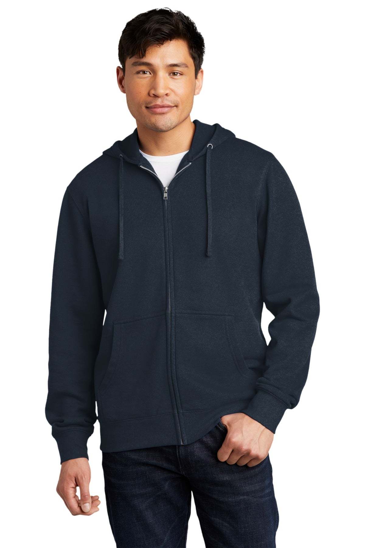 District® V.I.T.Fleece Full-Zip Hoodie (CORE COLORS)