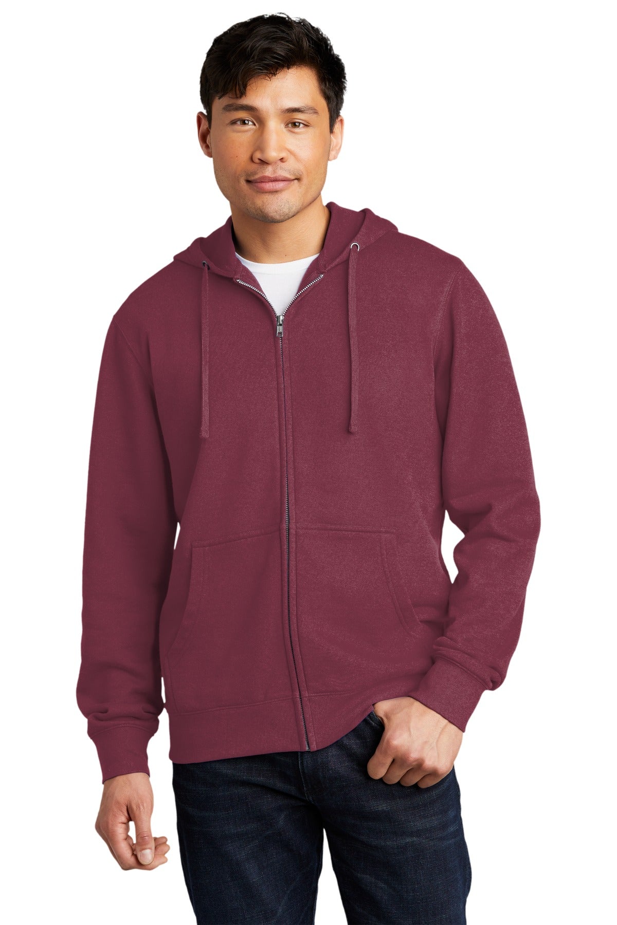 District® V.I.T.Fleece Full-Zip Hoodie (CORE COLORS)