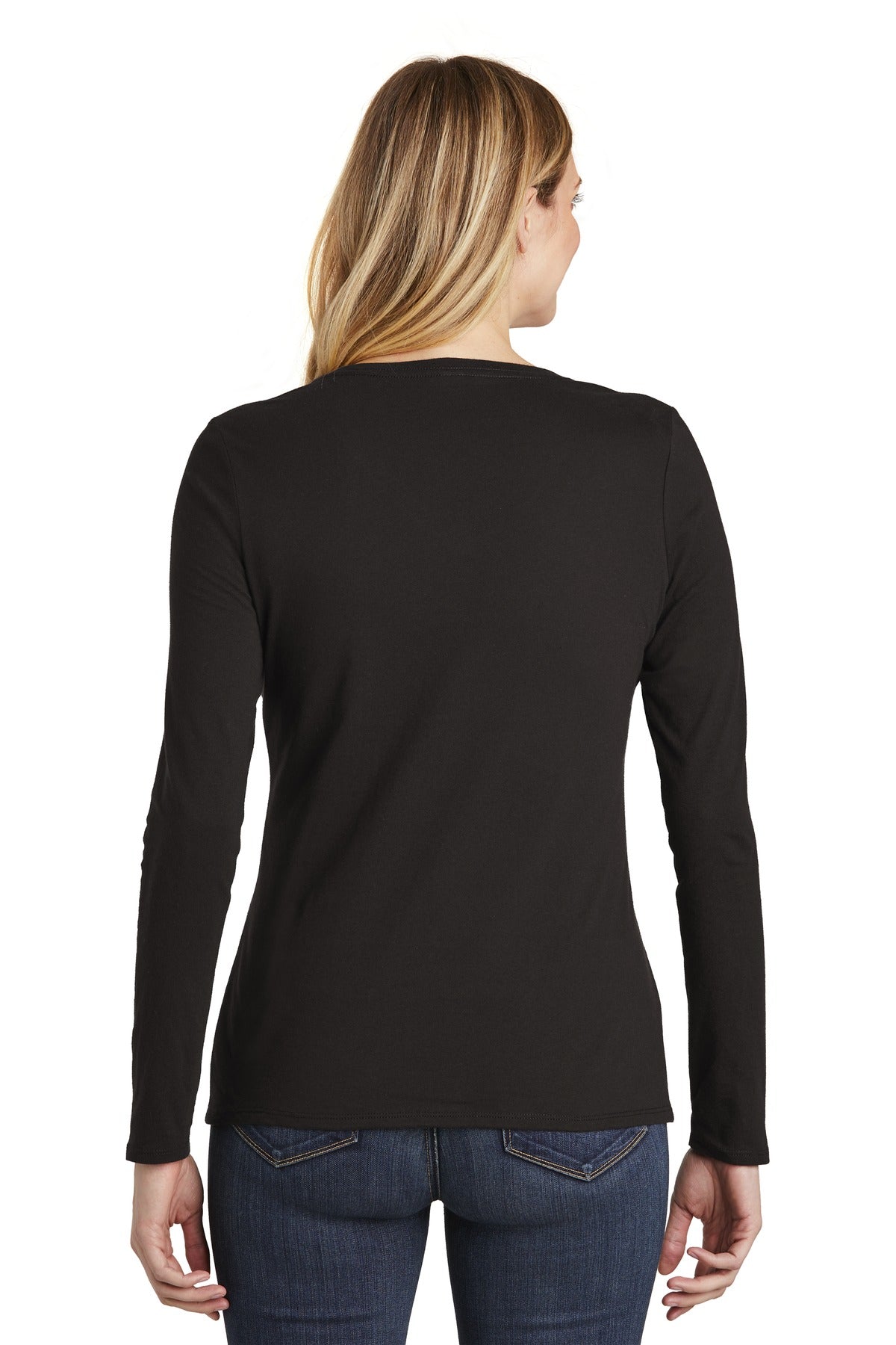District® Women's Very Important Tee® Long Sleeve V-Neck