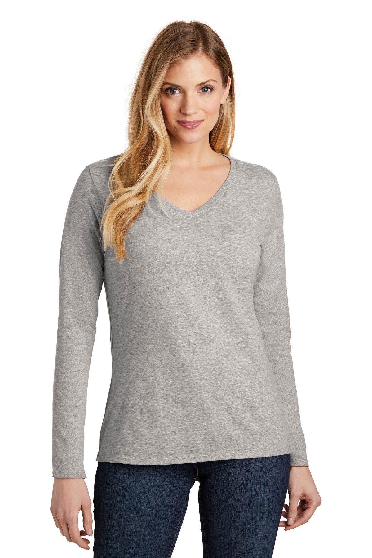 District® Women's Very Important Tee® Long Sleeve V-Neck