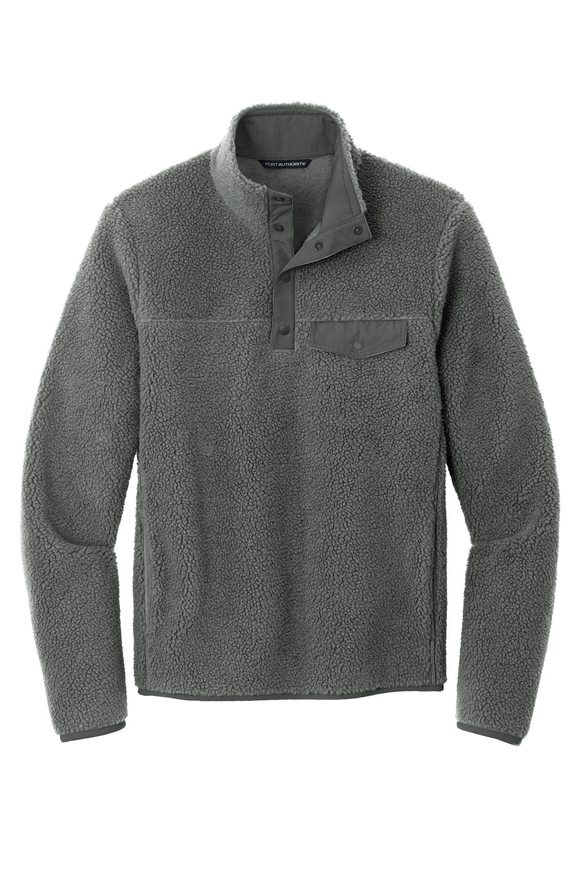 Port Authority® Camp Fleece Snap Pullover