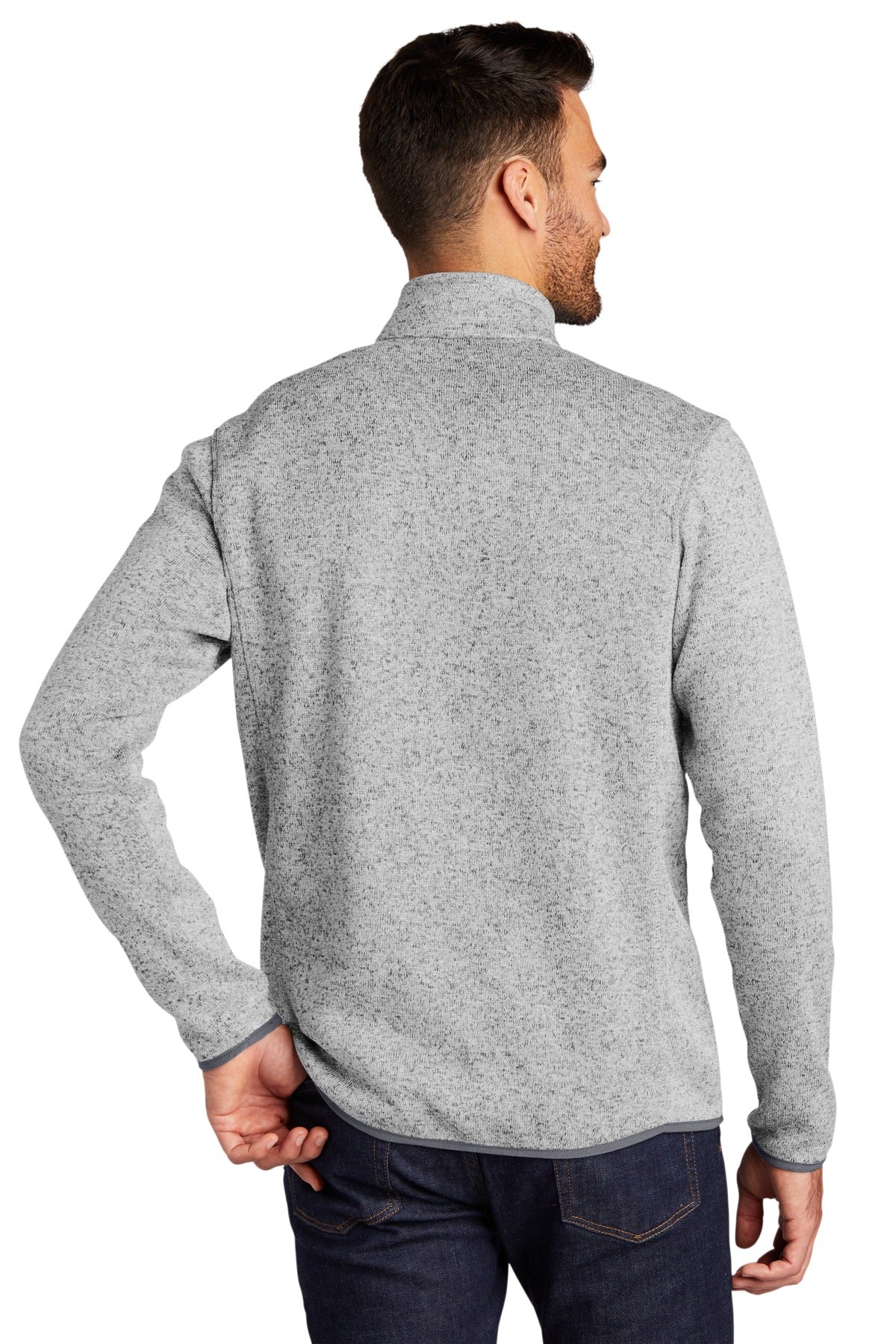 Port Authority® Sweater Fleece Jacket