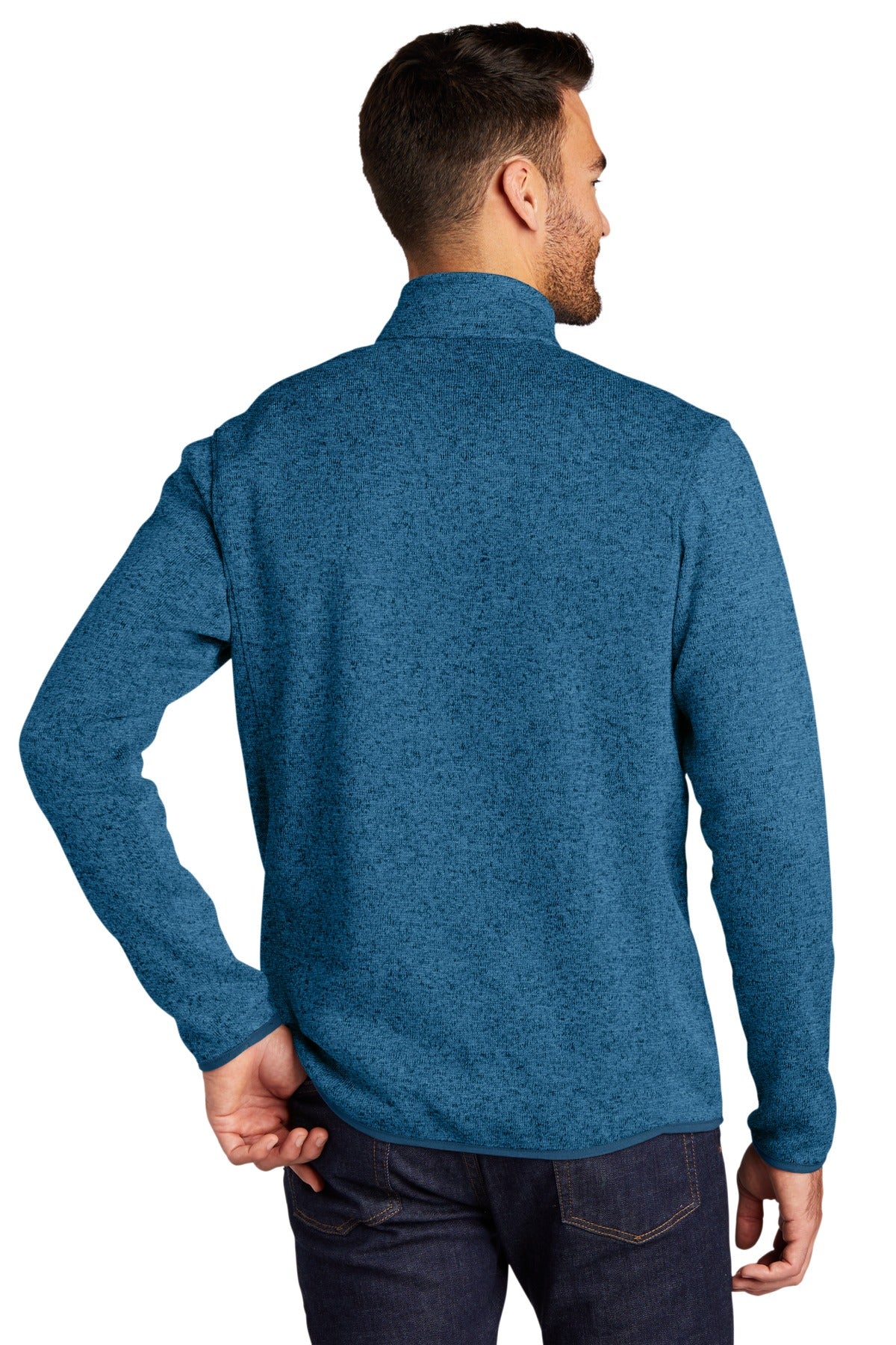 Port Authority® Sweater Fleece Jacket