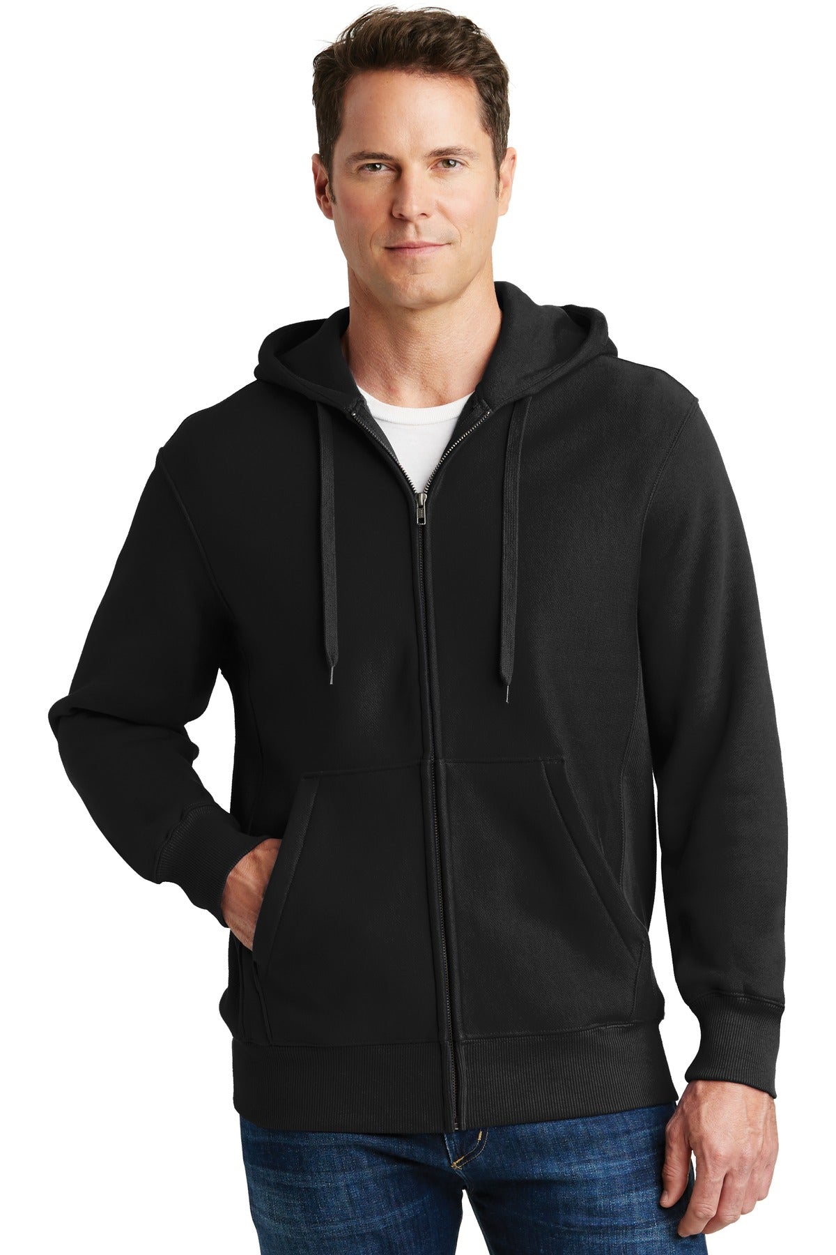 Sport-Tek® Super Heavyweight Full-Zip Hooded Sweatshirt