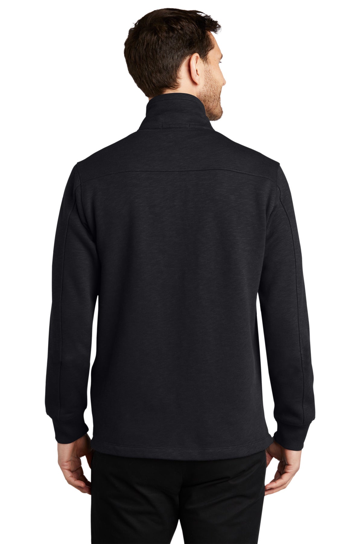 Port Authority® Slub Fleece 1/4-Zip Pullover