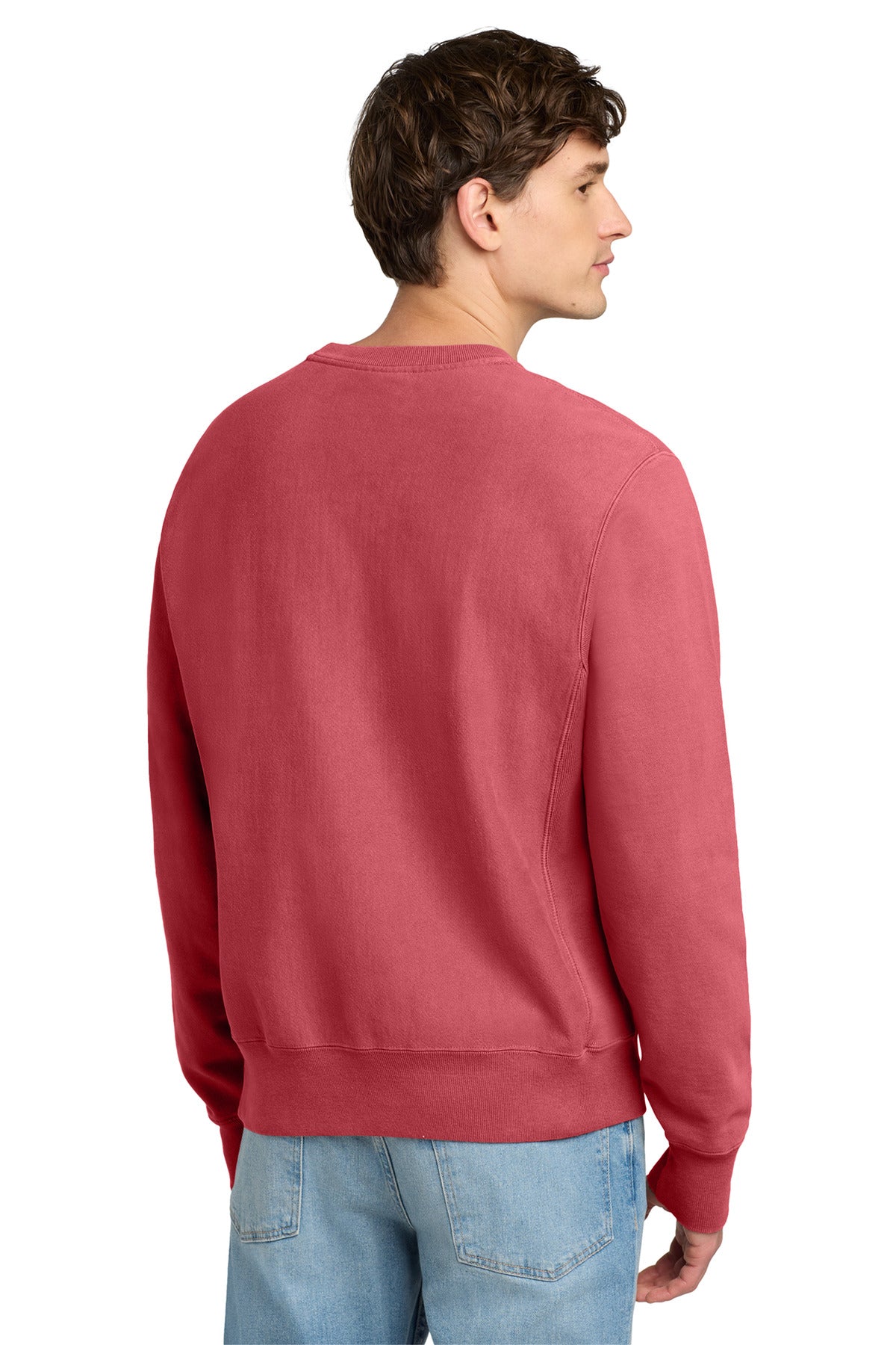 Champion® Reverse Weave® Garment-Dyed Crewneck Sweatshirt
