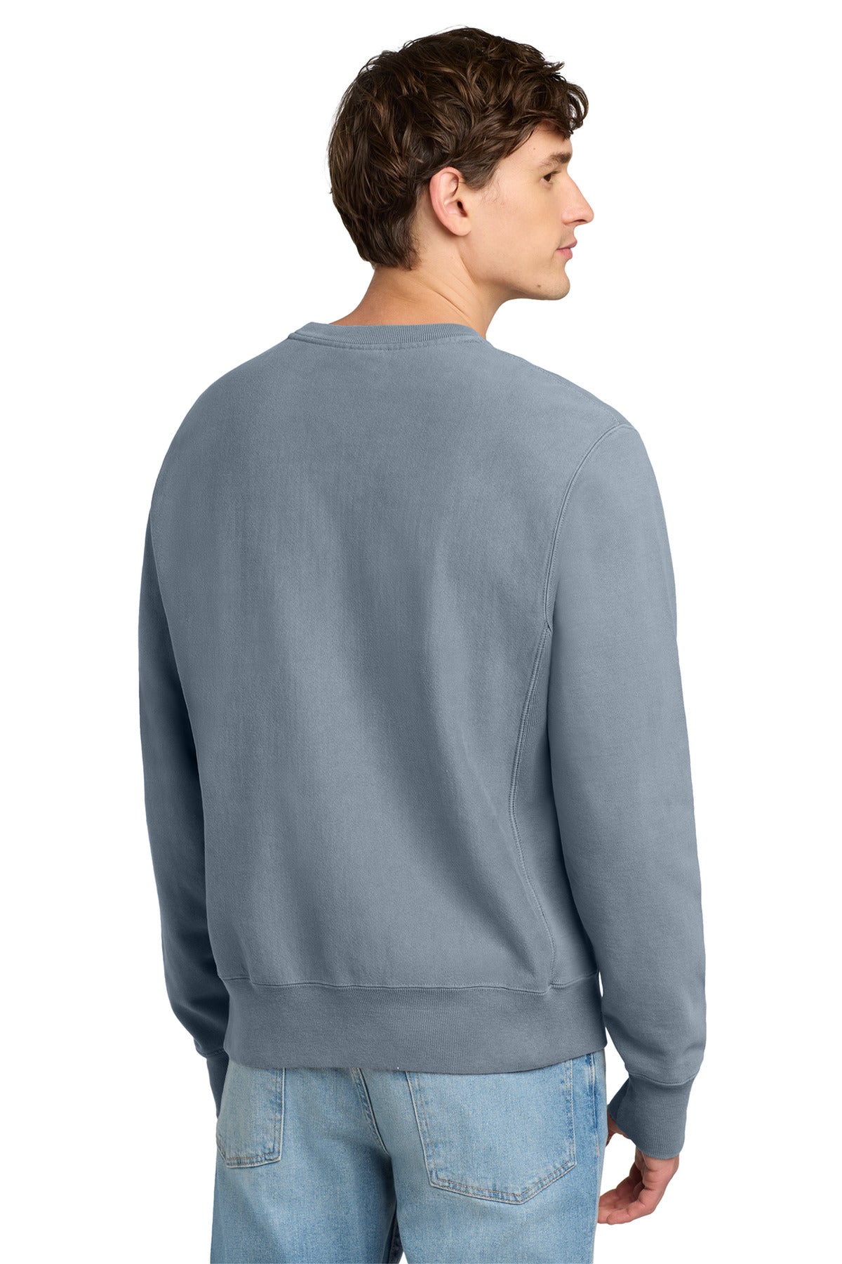 Champion® Reverse Weave® Garment-Dyed Crewneck Sweatshirt