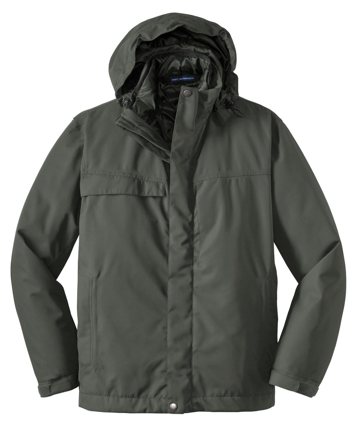 Port Authority® Herringbone 3-in-1 Parka