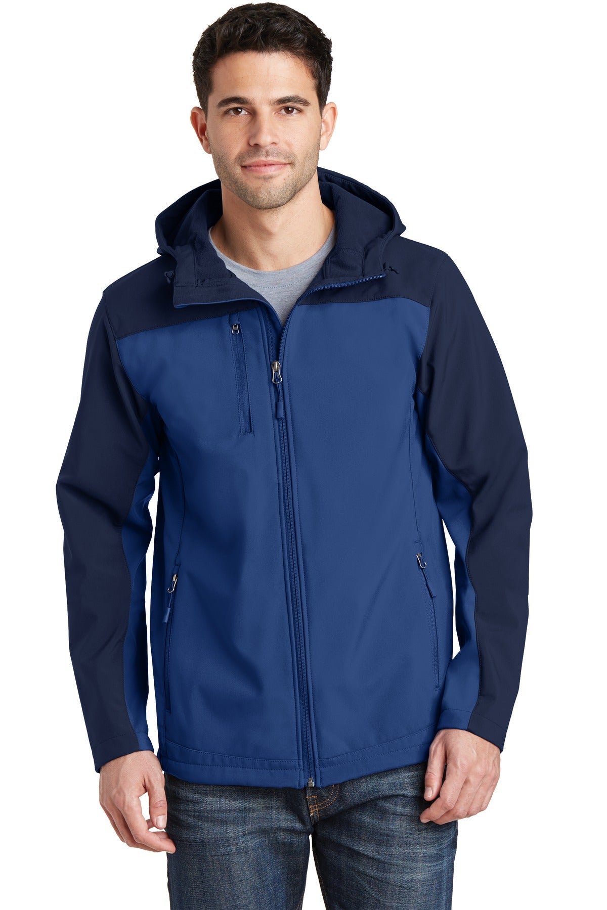 Port Authority® Hooded Core Soft Shell Jacket - J335