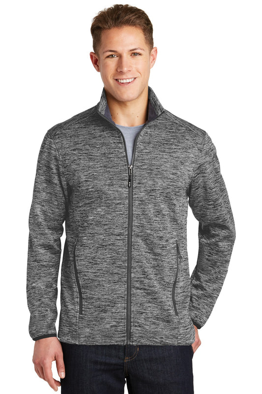 Sport-Tek® PosiCharge® Electric Heather Soft Shell Jacket