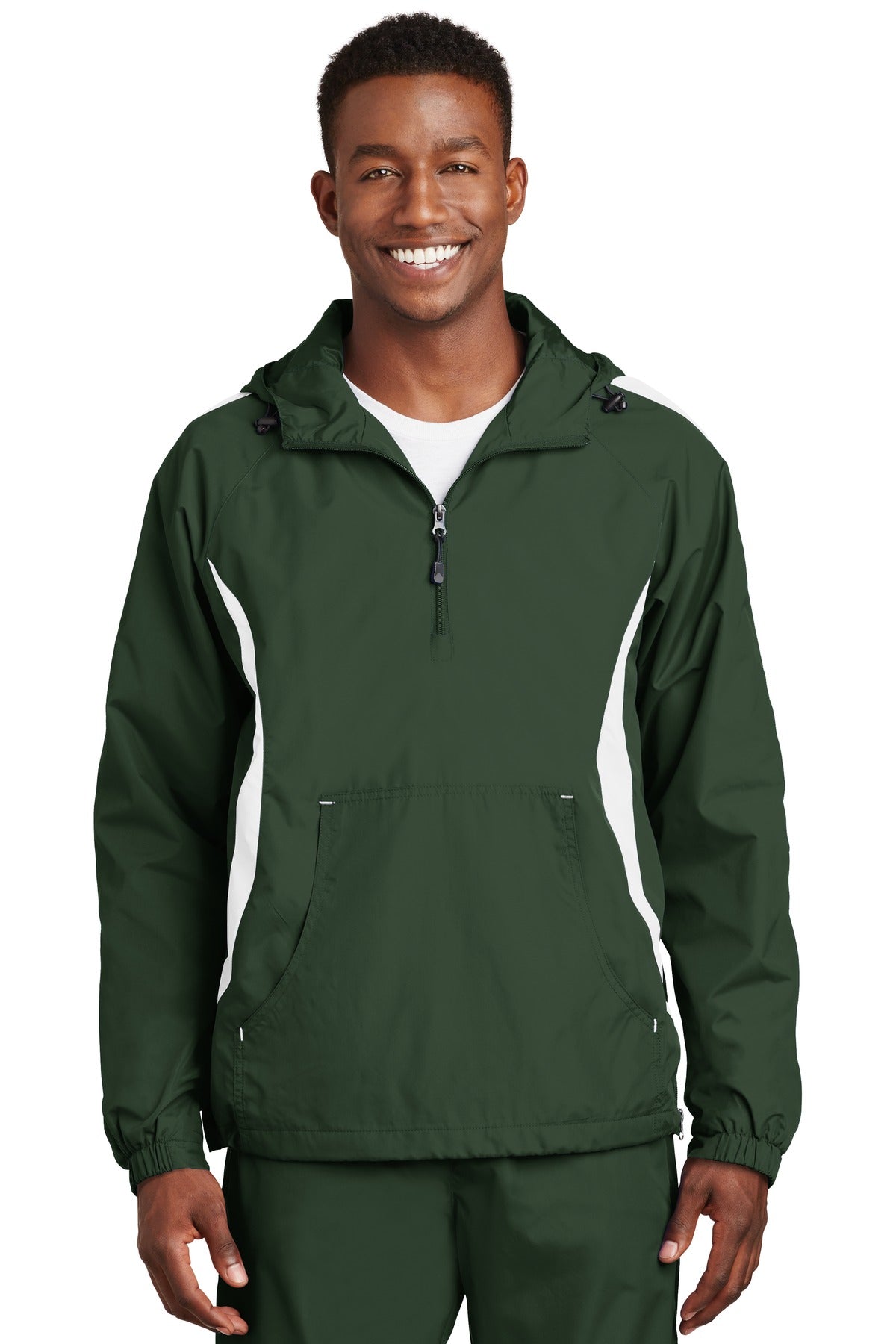 Sport-Tek® Colorblock Raglan Anorak