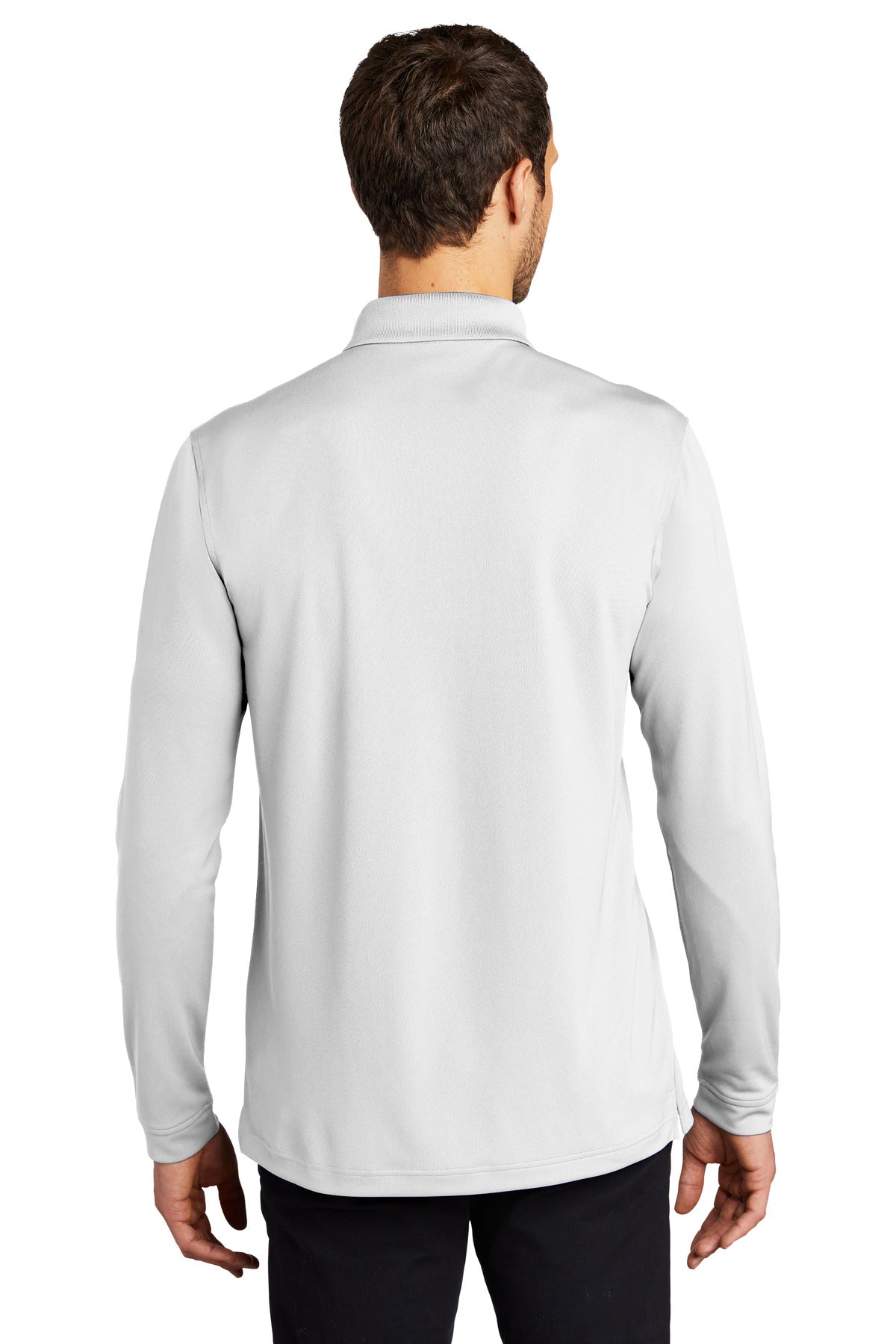 Port Authority® Dry Zone® UV Micro-Mesh Long Sleeve Polo