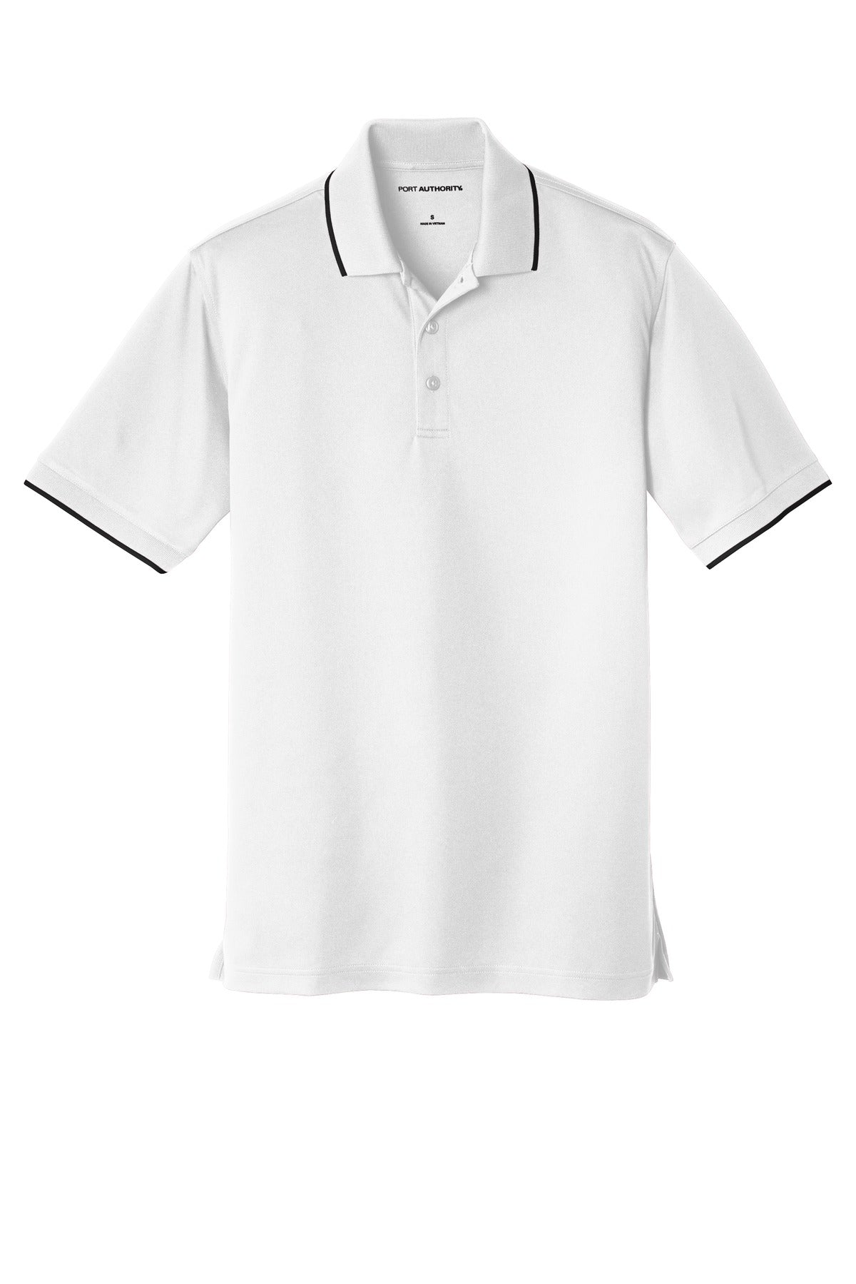 Port Authority® Dry Zone® UV Micro-Mesh Tipped Polo