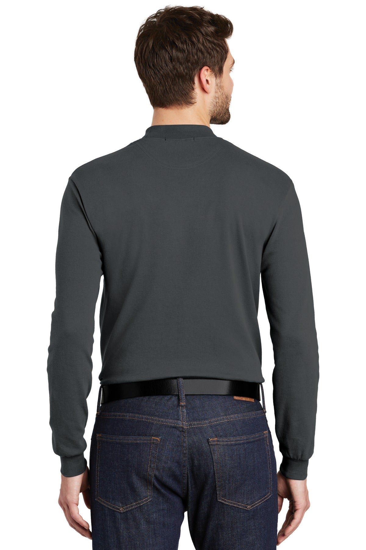 Port Authority® Interlock Knit Mock Turtleneck