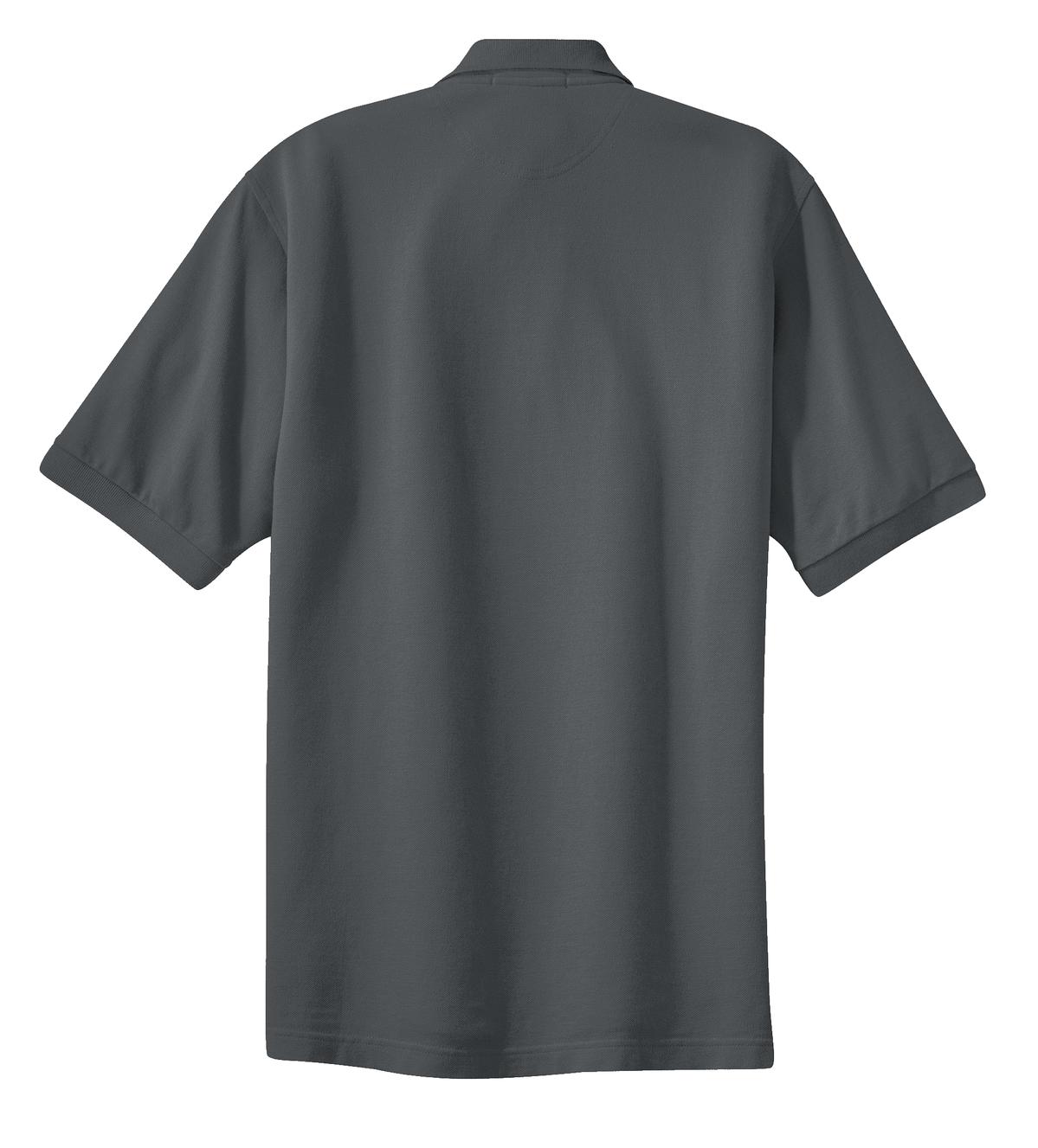 Port Authority® Tall Heavyweight Cotton Pique Polo