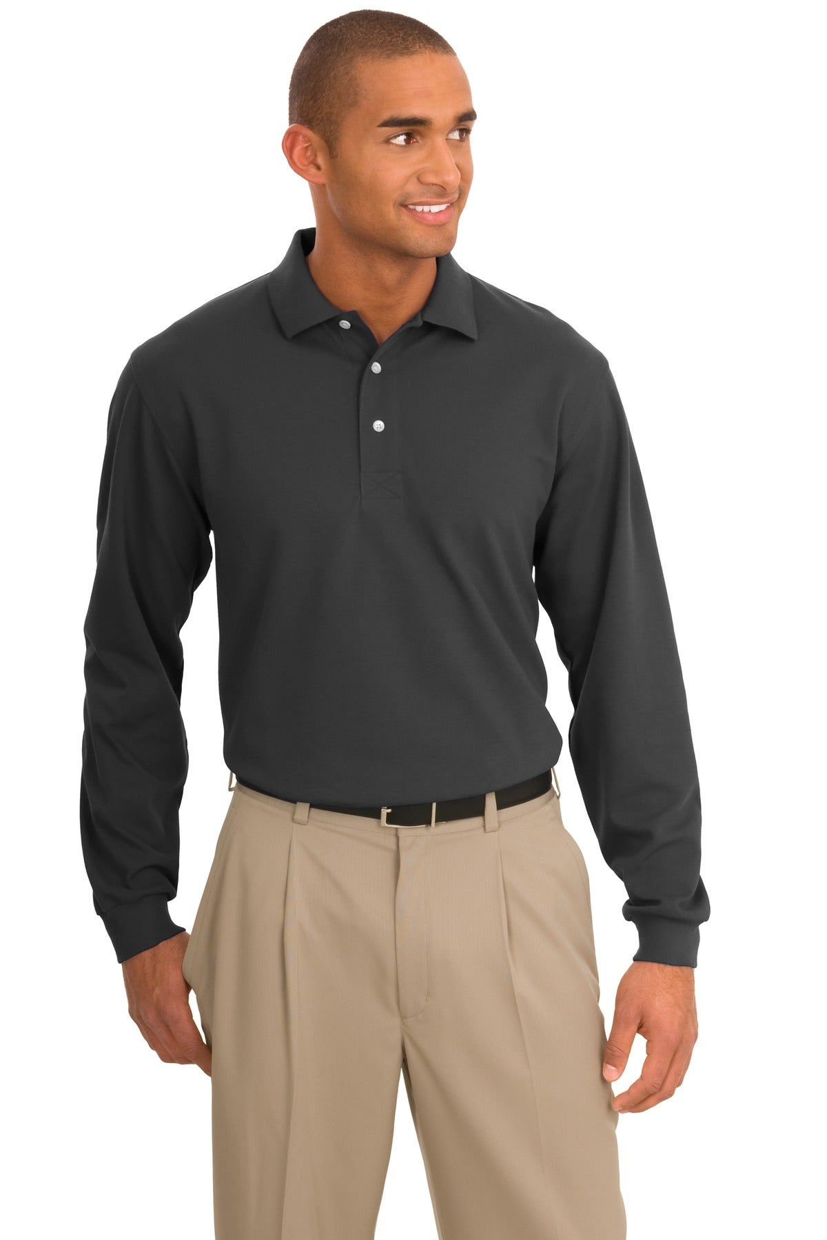 Port Authority® Rapid Dry Long Sleeve Polo