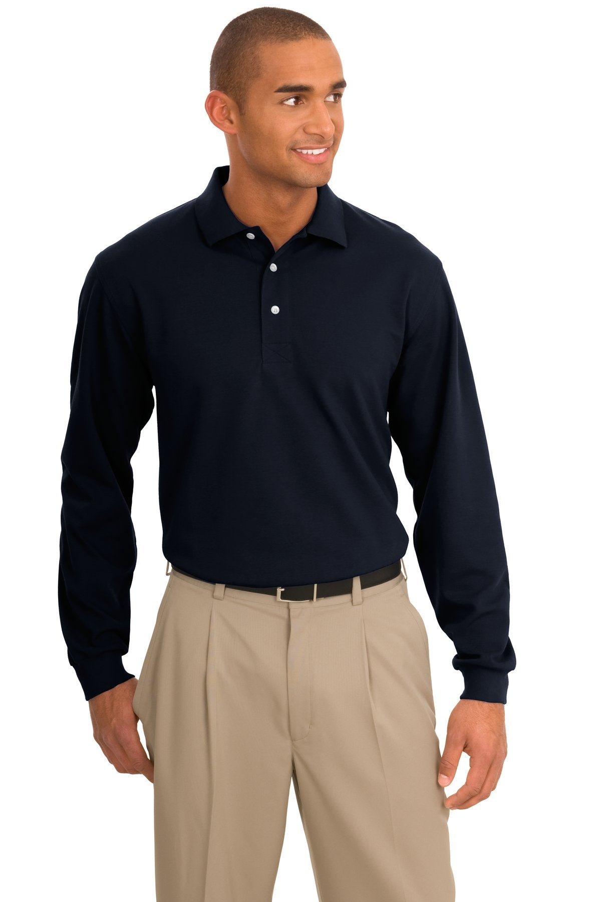 Port Authority® Rapid Dry Long Sleeve Polo