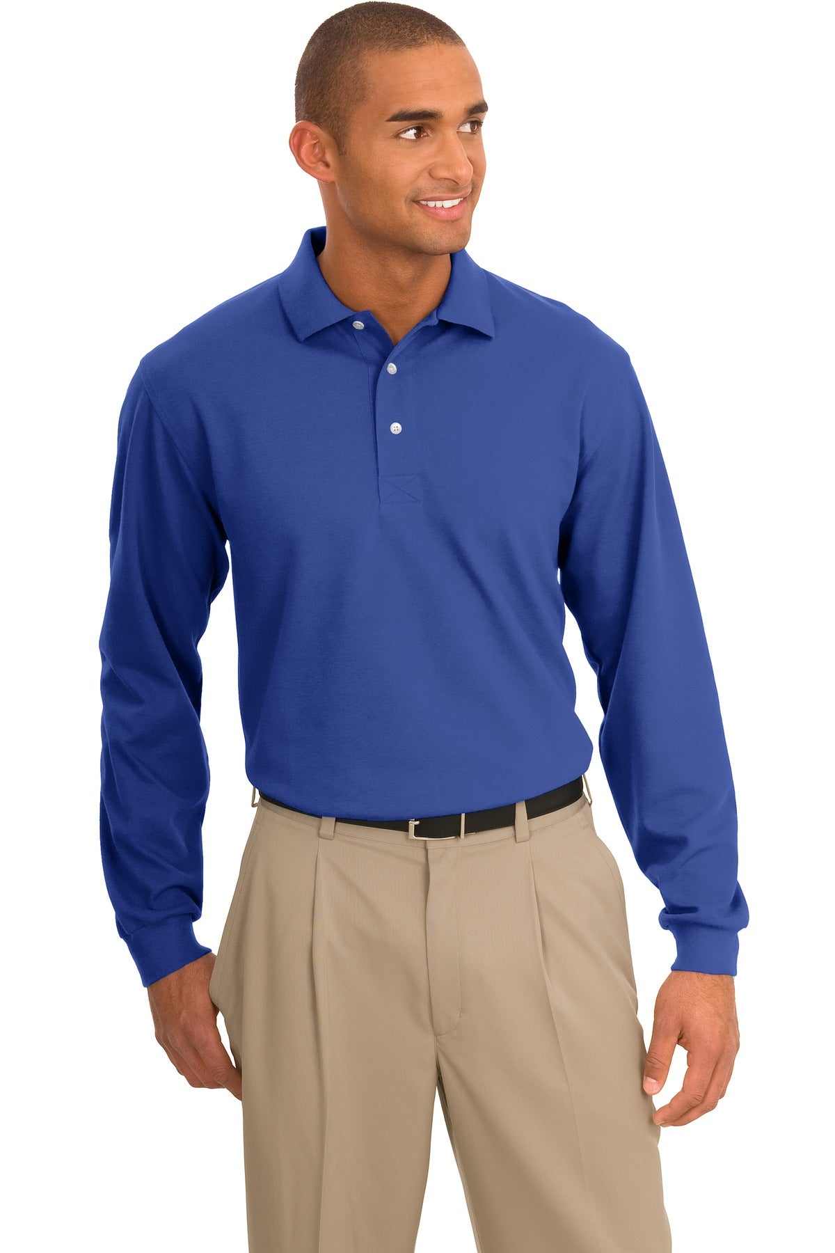 Port Authority® Rapid Dry Long Sleeve Polo