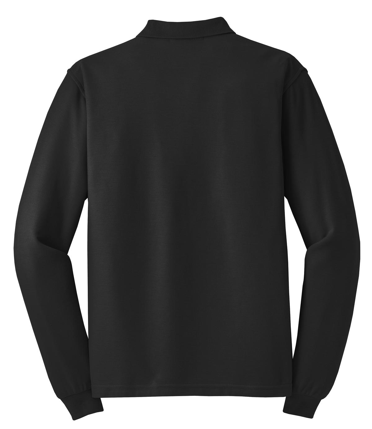 Port Authority® Silk Touch Long Sleeve Polo