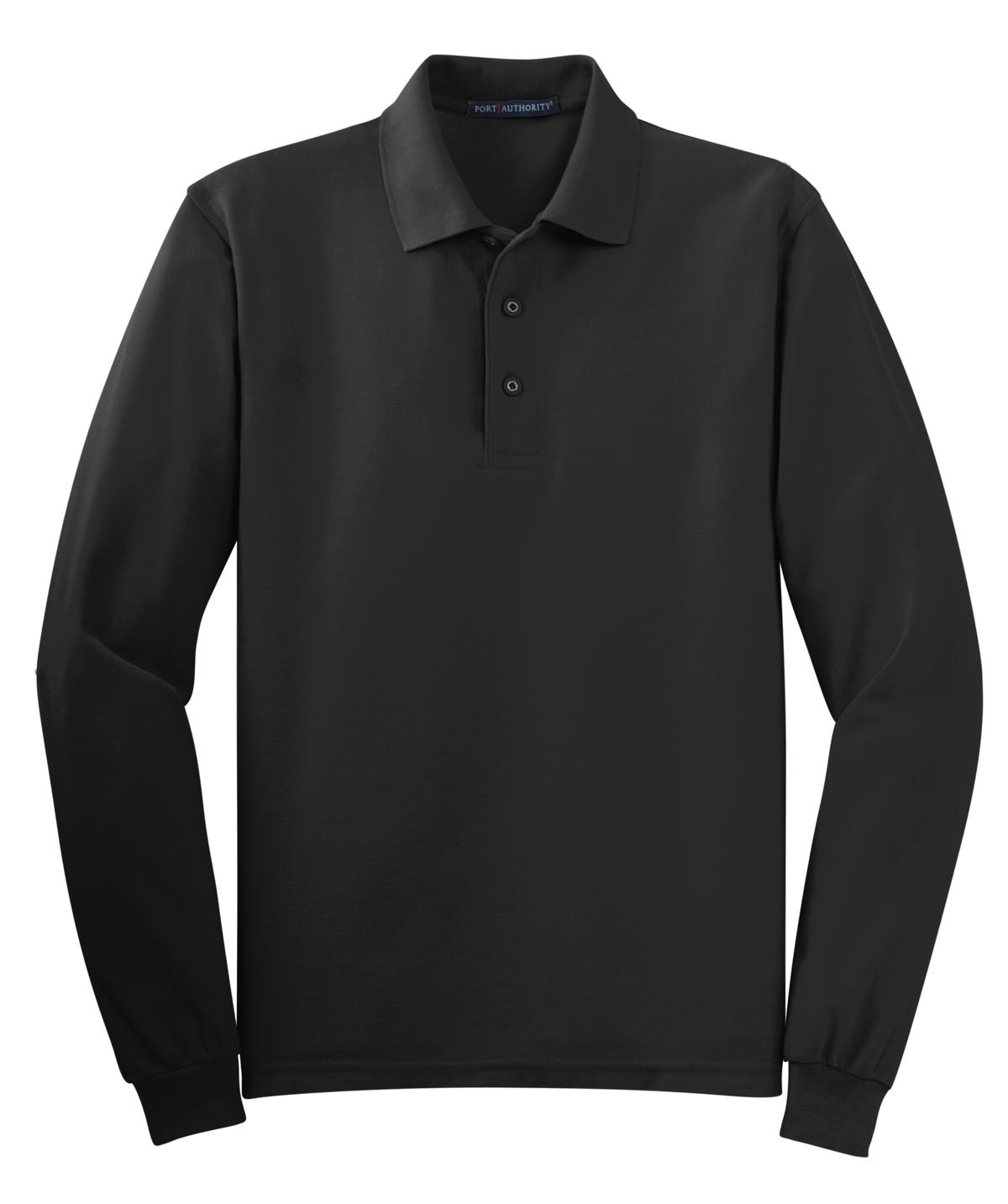Port Authority® Silk Touch Long Sleeve Polo