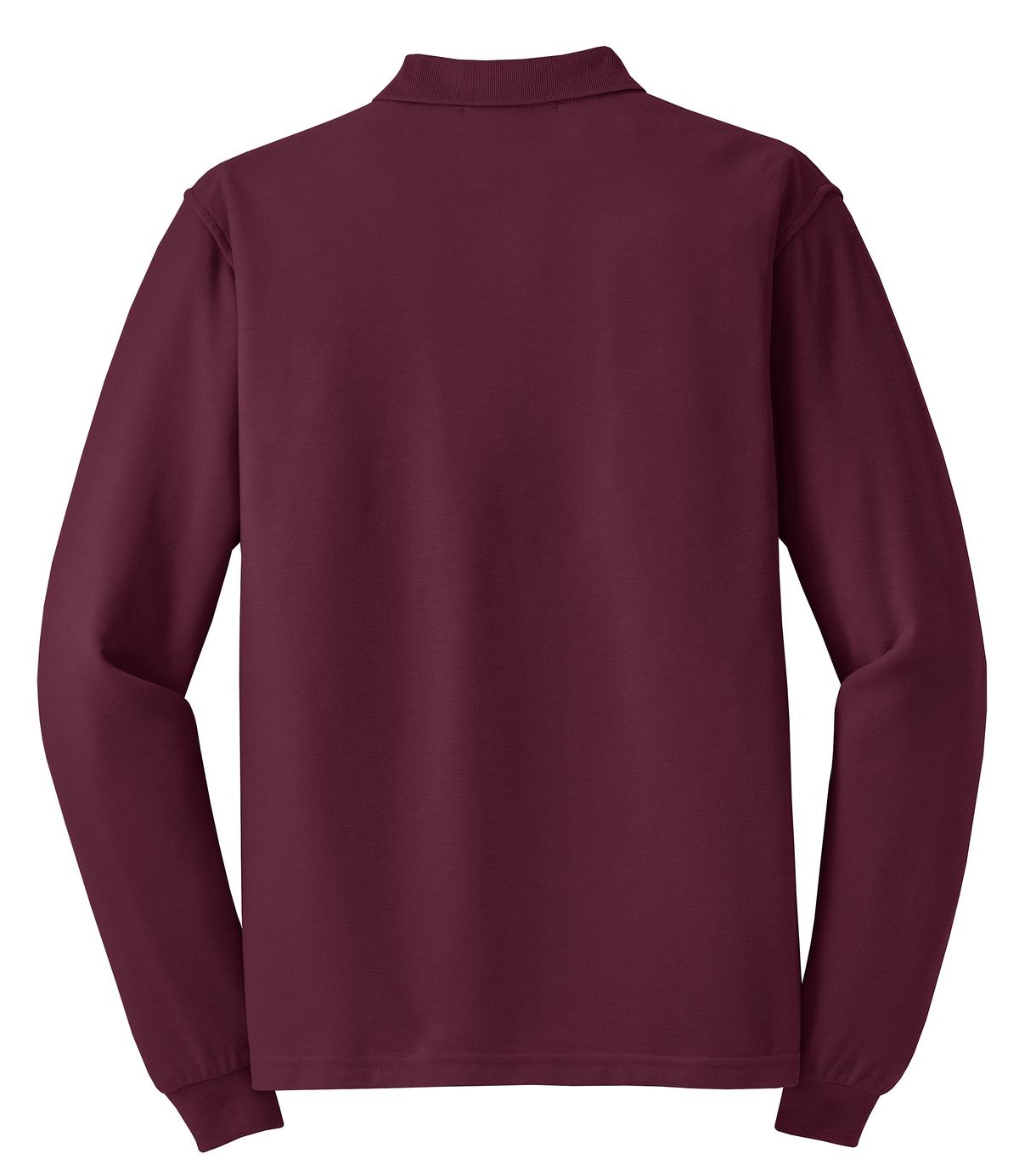 Port Authority® Silk Touch Long Sleeve Polo