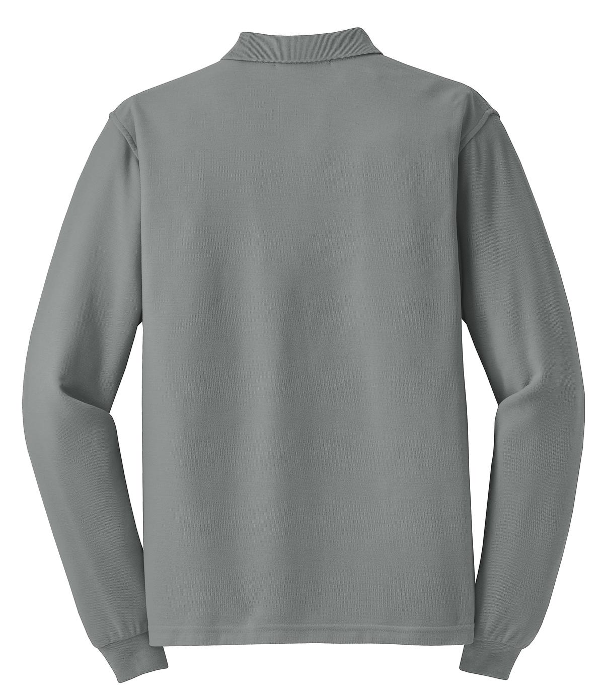 Port Authority® Silk Touch Long Sleeve Polo