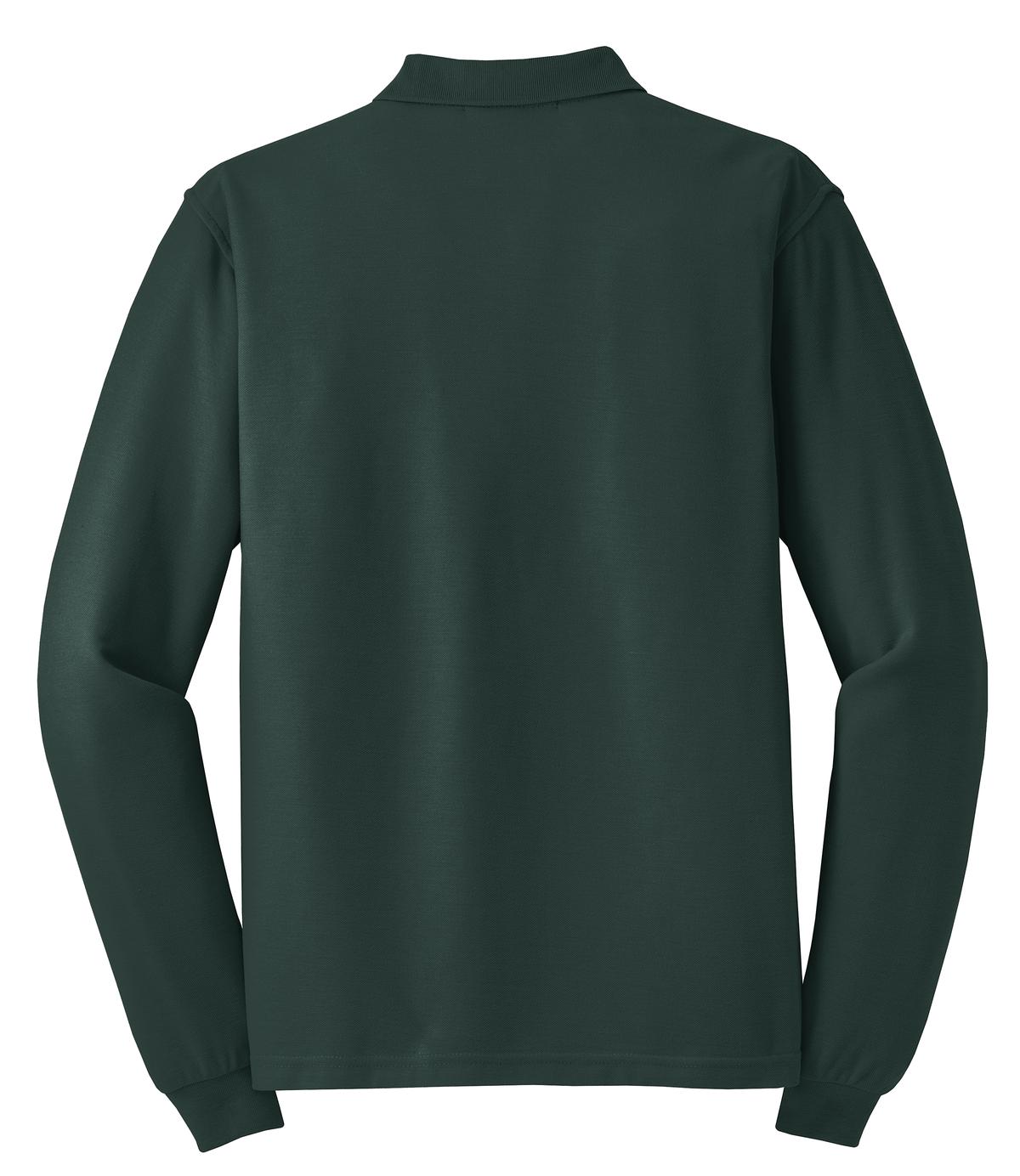 Port Authority® Silk Touch Long Sleeve Polo