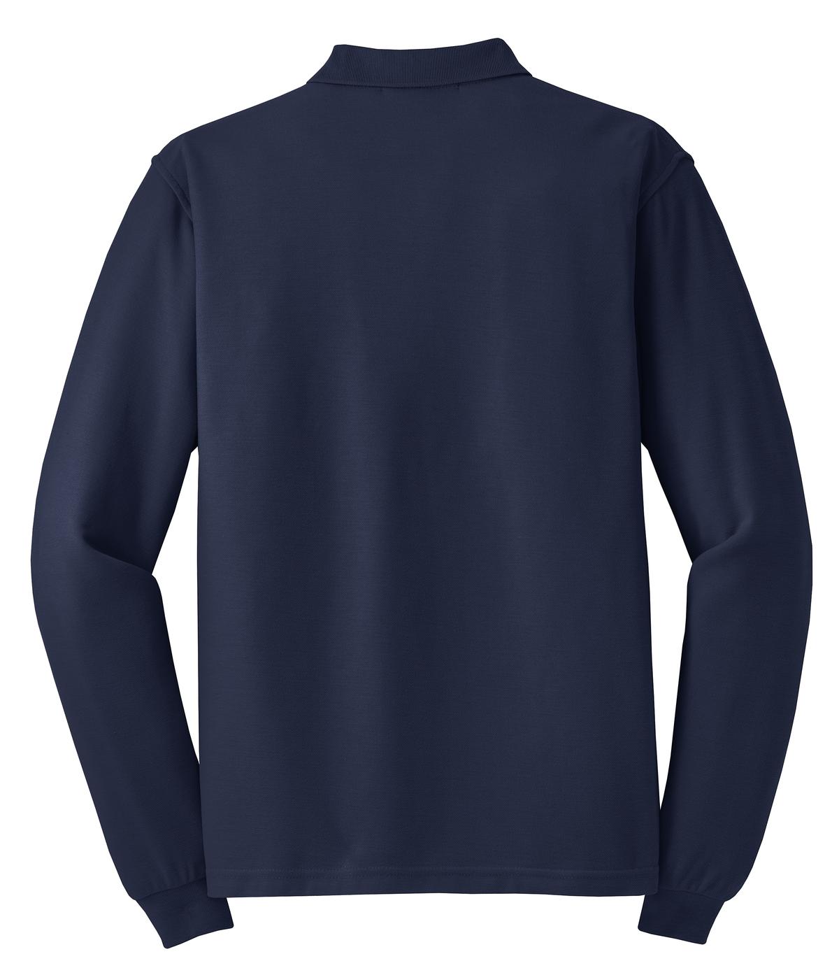 Port Authority® Silk Touch Long Sleeve Polo