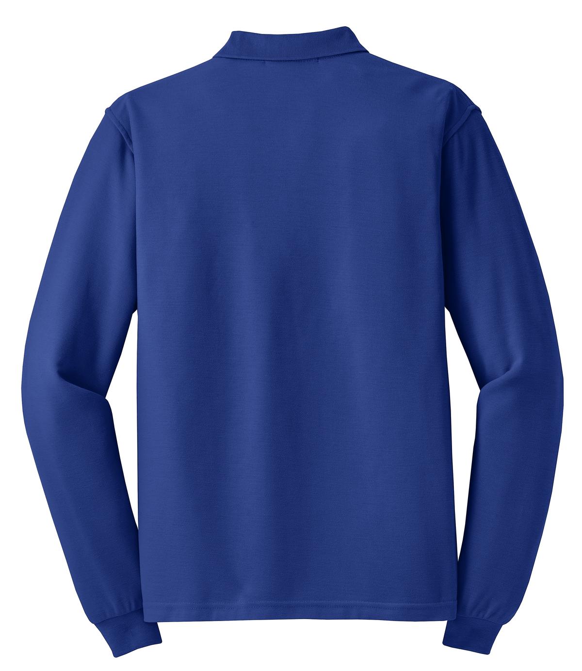 Port Authority® Silk Touch Long Sleeve Polo