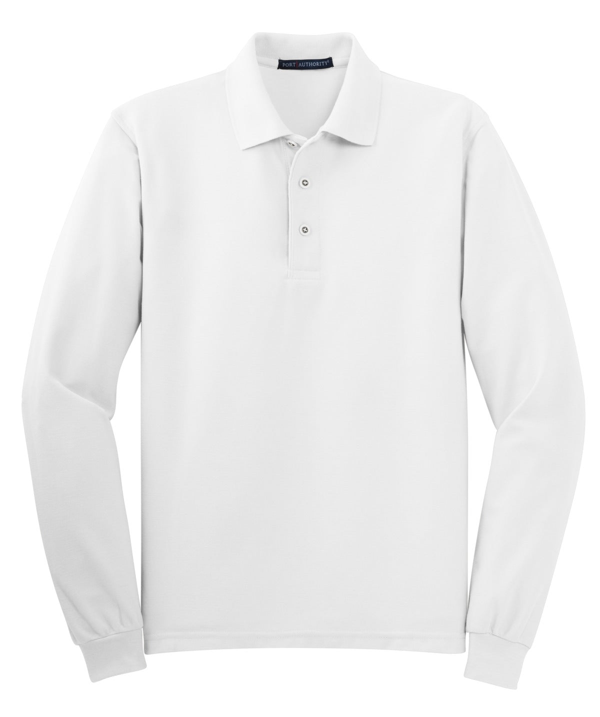 Port Authority® Silk Touch Long Sleeve Polo