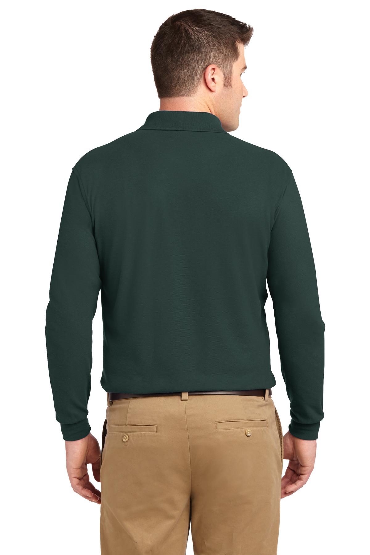 Port Authority® Silk Touch Long Sleeve Polo