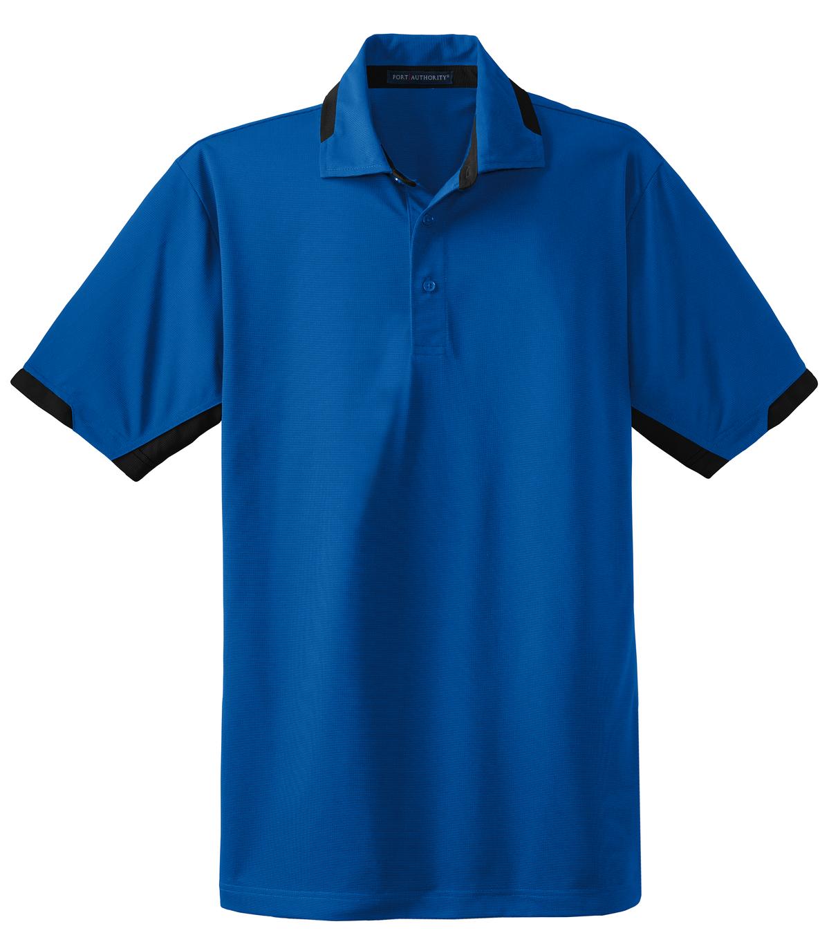 Port Authority® Dry Zone® Colorblock Ottoman Polo