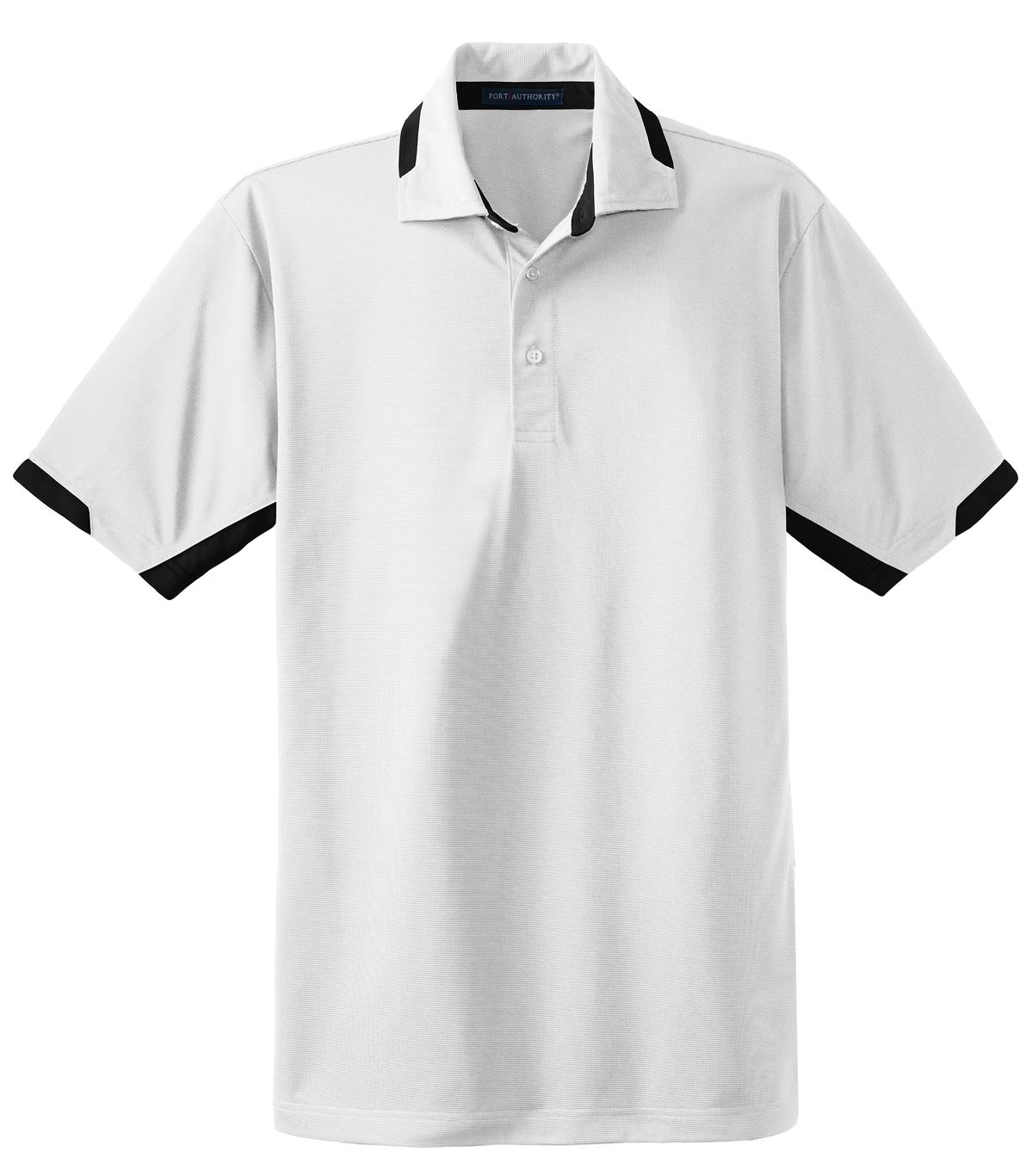 Port Authority® Dry Zone® Colorblock Ottoman Polo