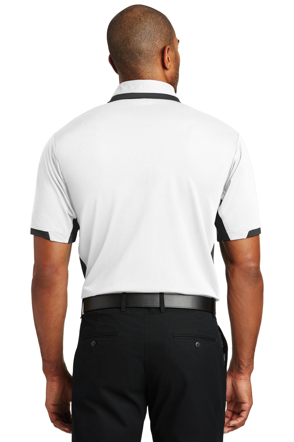 Port Authority® Dry Zone® Colorblock Ottoman Polo