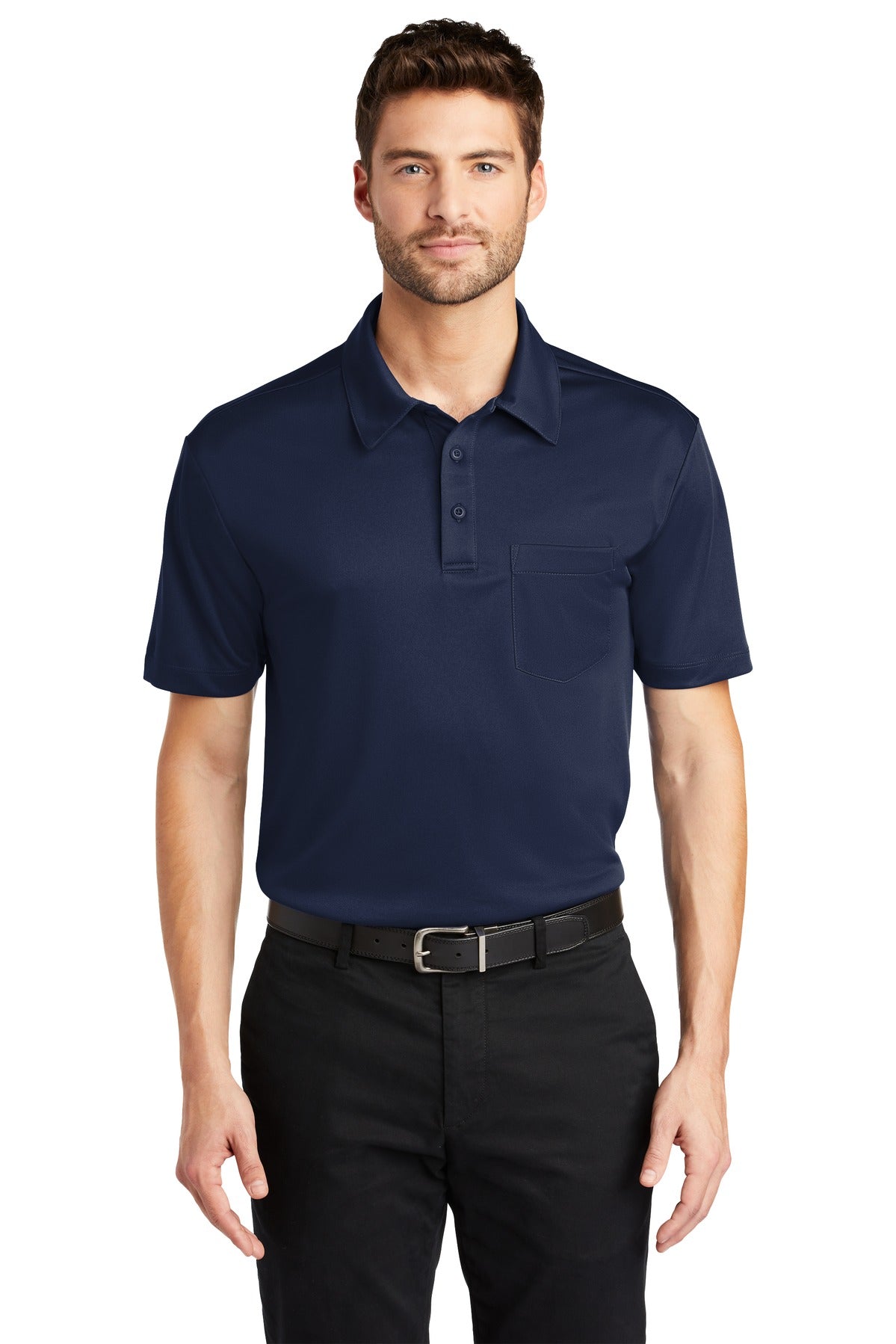 Port Authority® Silk Touch Performance Pocket Polo