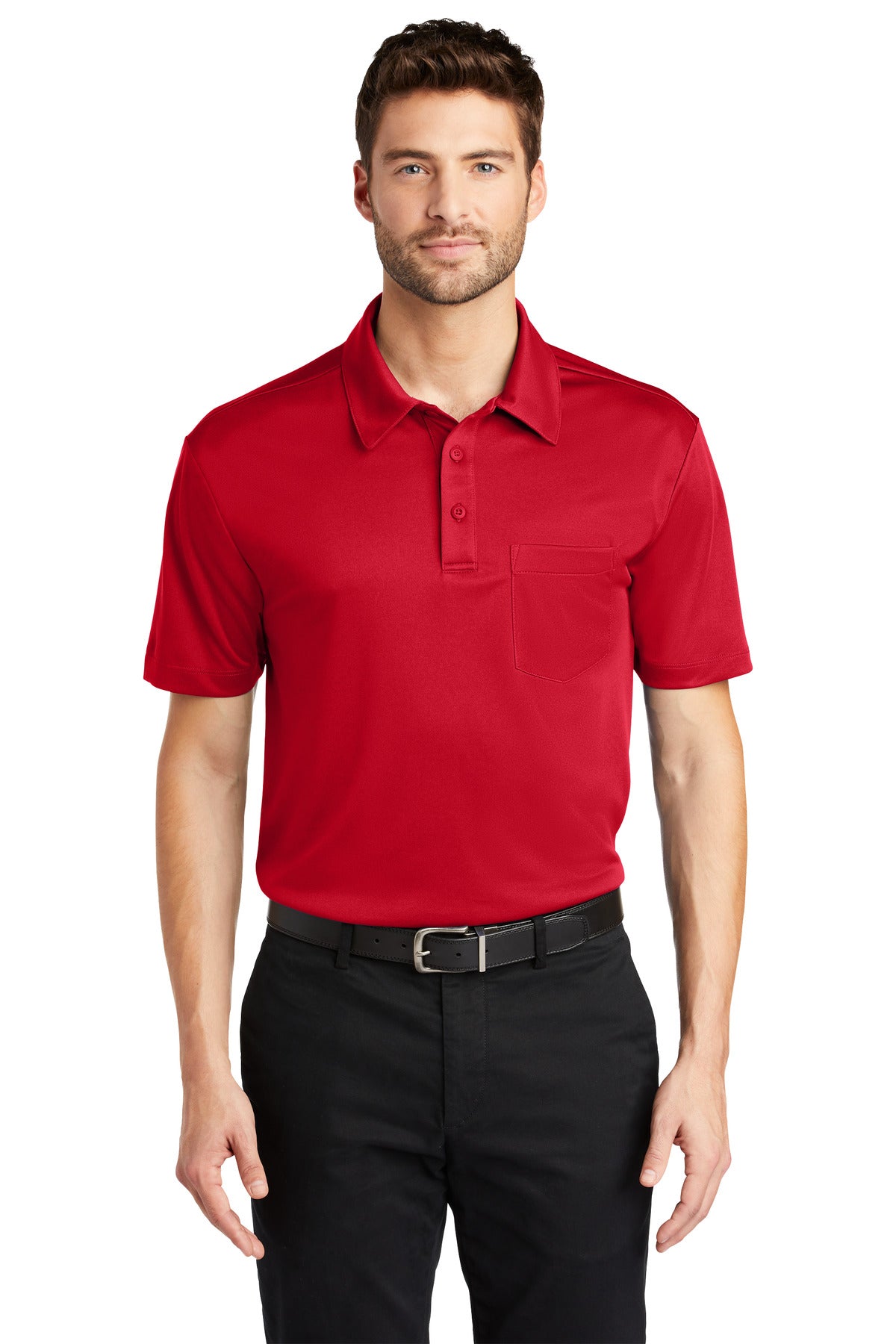 Port Authority® Silk Touch Performance Pocket Polo