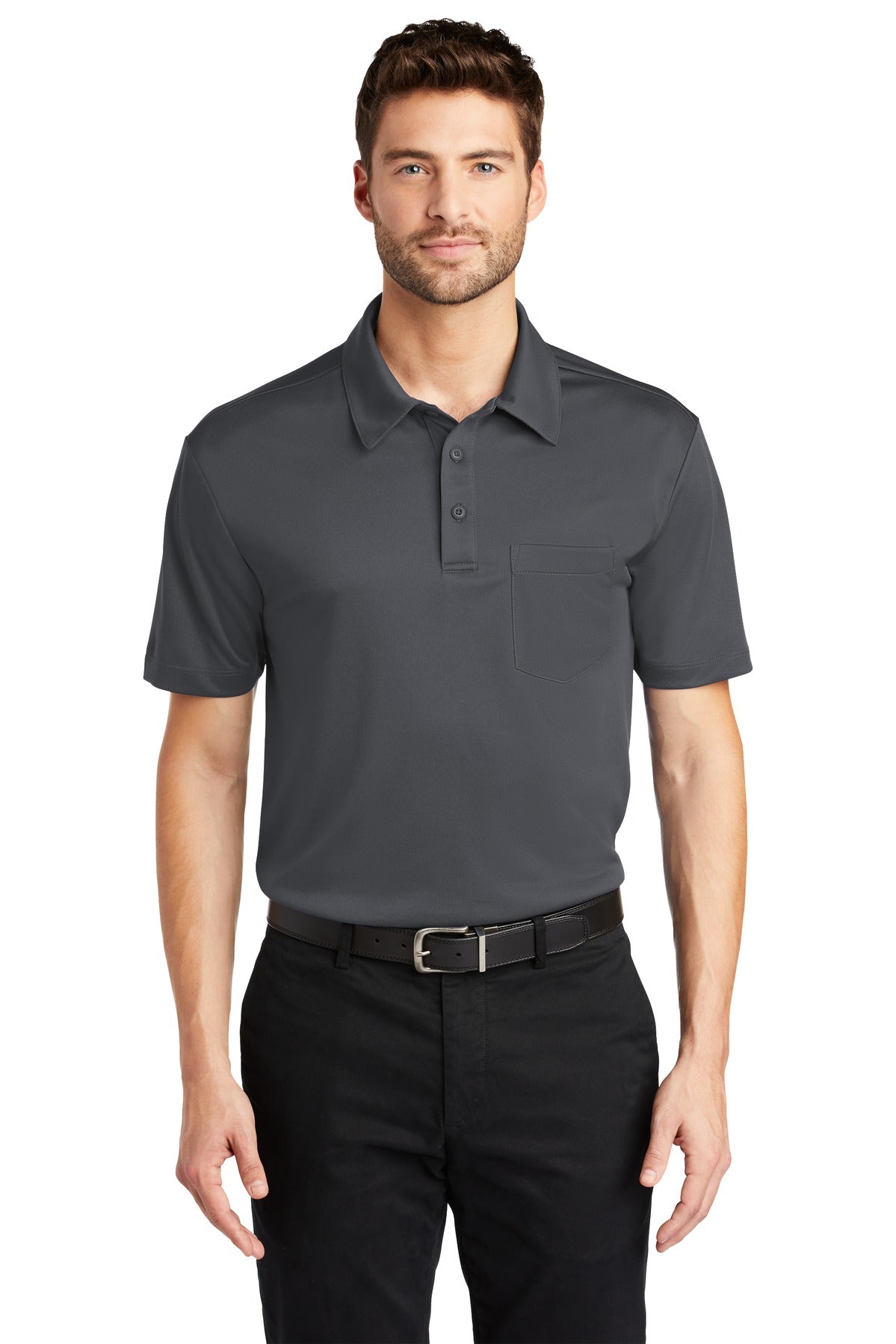 Port Authority® Silk Touch Performance Pocket Polo