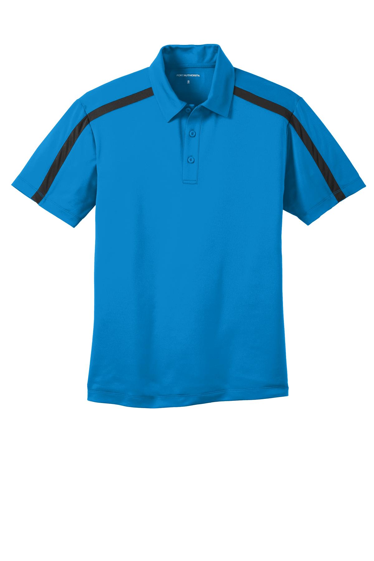 Port Authority® Silk Touch Performance Colorblock Stripe Polo