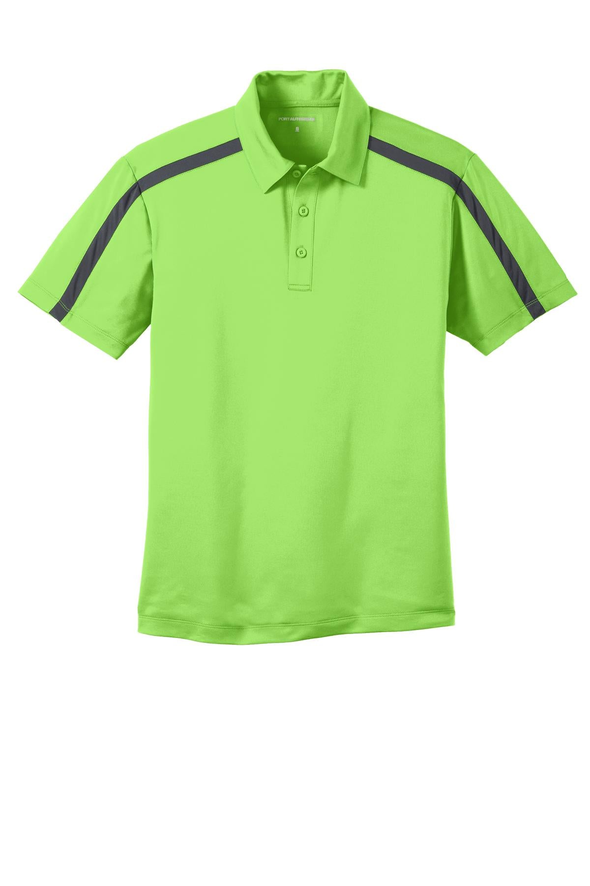 Port Authority® Silk Touch Performance Colorblock Stripe Polo
