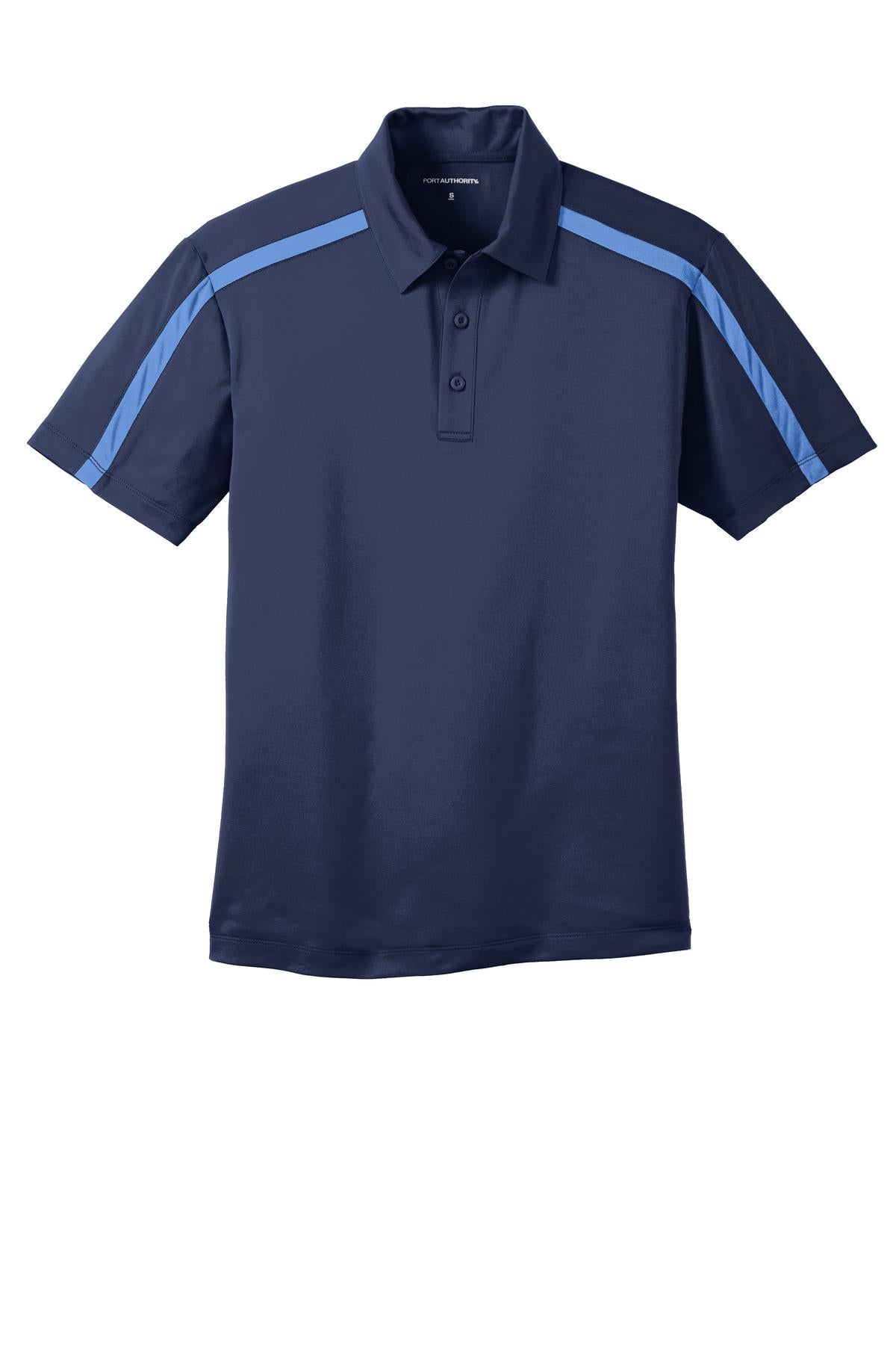 Port Authority® Silk Touch Performance Colorblock Stripe Polo