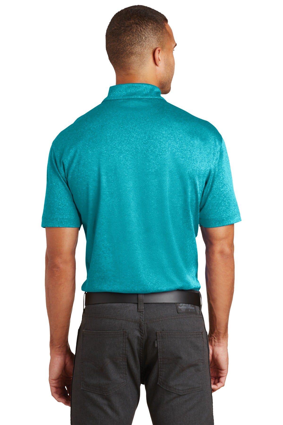 Port Authority® Trace Heather Polo