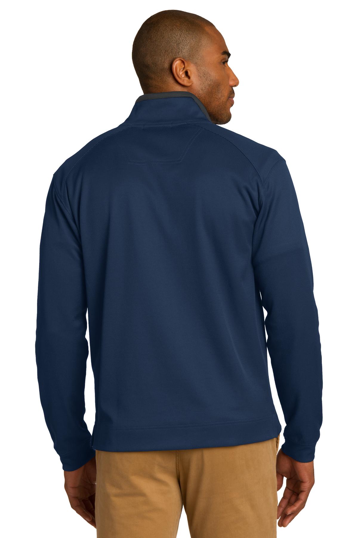 Port Authority® Vertical Texture 1/4-Zip Pullover