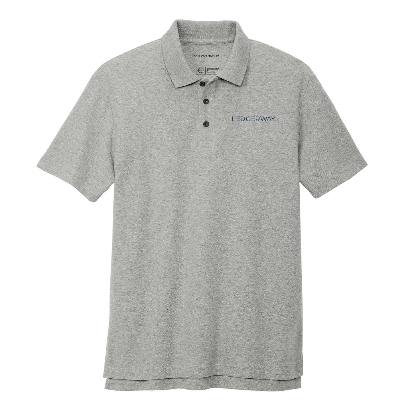 LEDGERWAY Port Authority® C-FREE® Cotton Blend Pique Polo