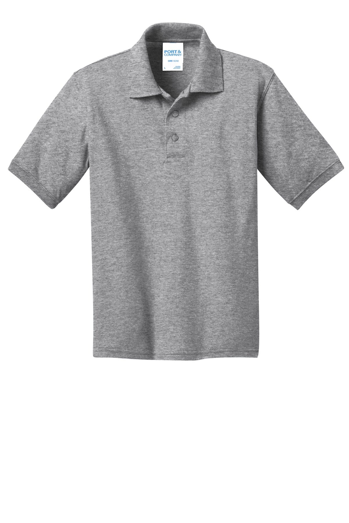 Port & Company® Youth Core Blend Jersey Knit Polo