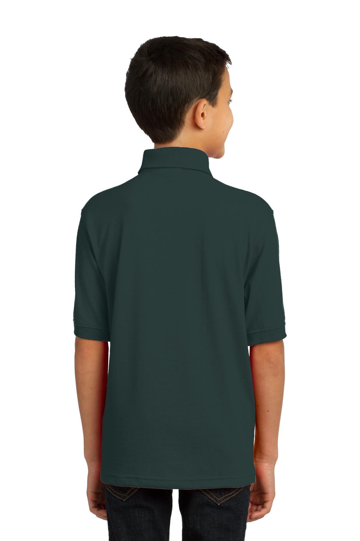 Port & Company® Youth Core Blend Jersey Knit Polo