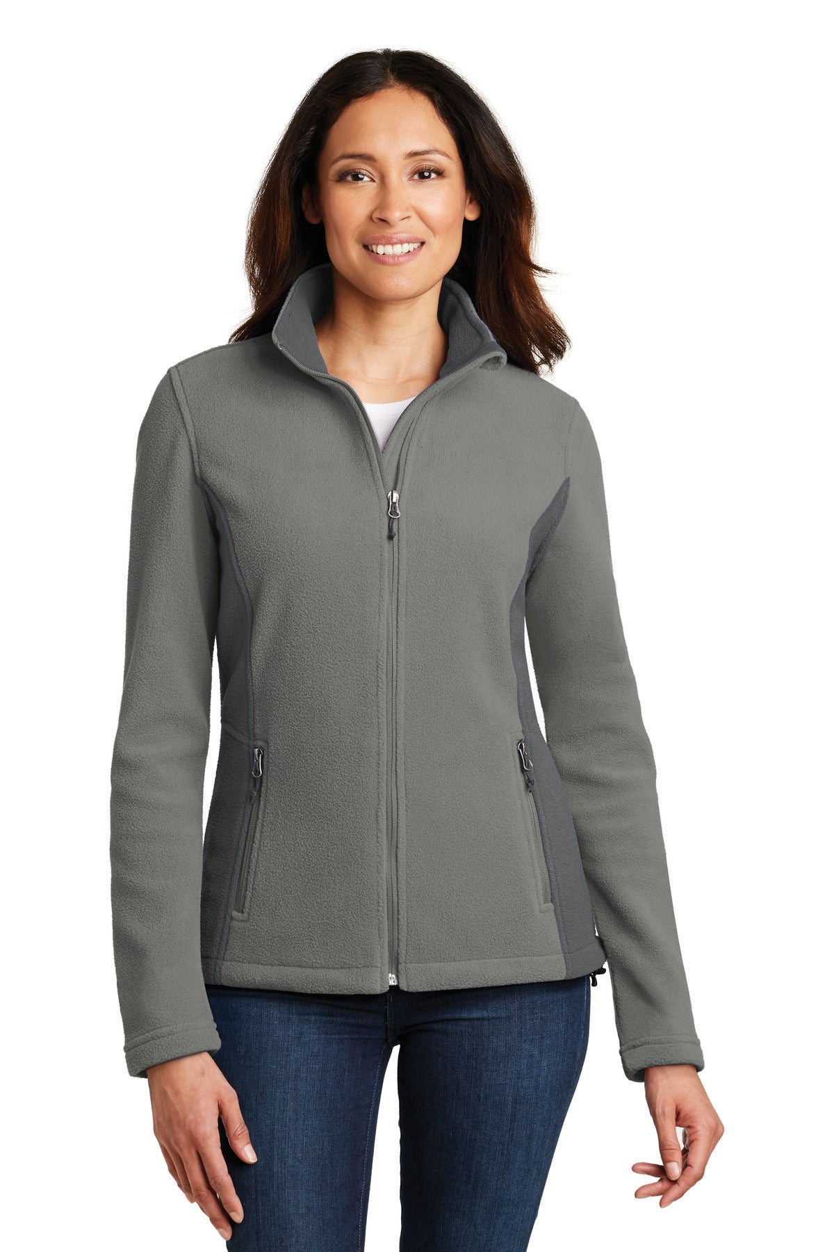 Port Authority® Women's Colorblock Value Fleece Jacket