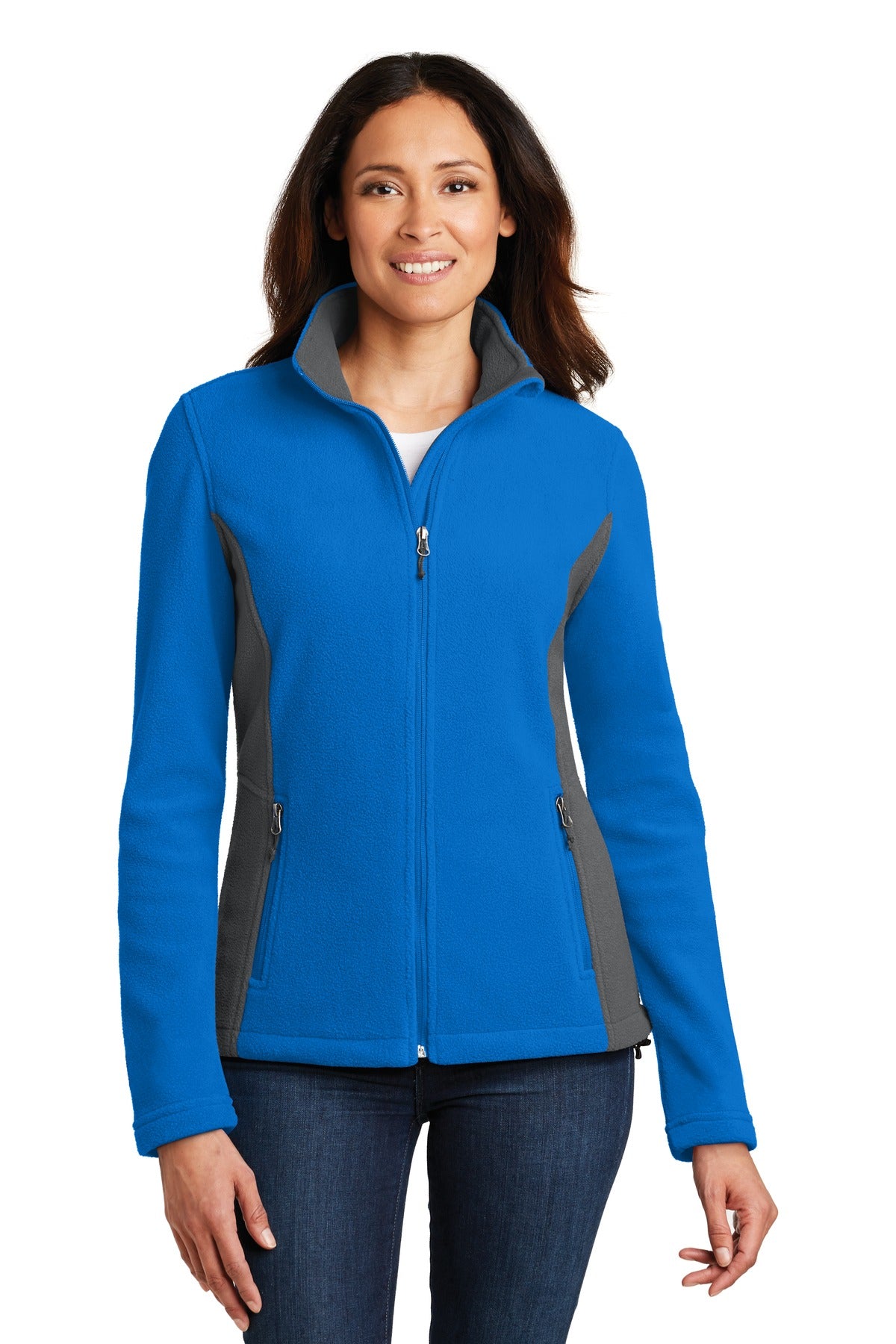 Port Authority® Women's Colorblock Value Fleece Jacket