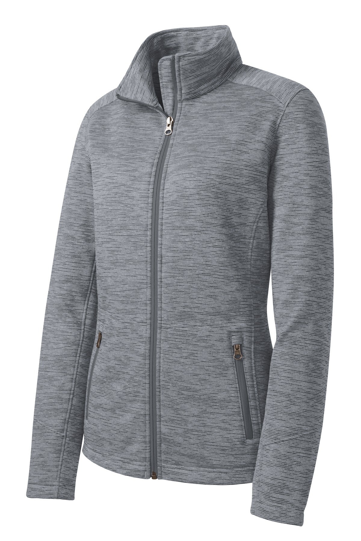 Port Authority® Women's Digi Stripe Fleece Jacket